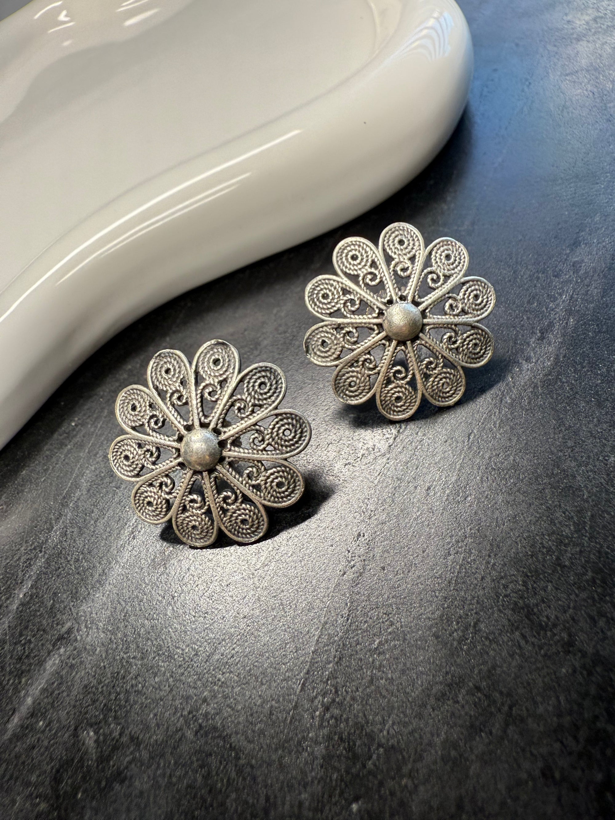 Flower Top Studs