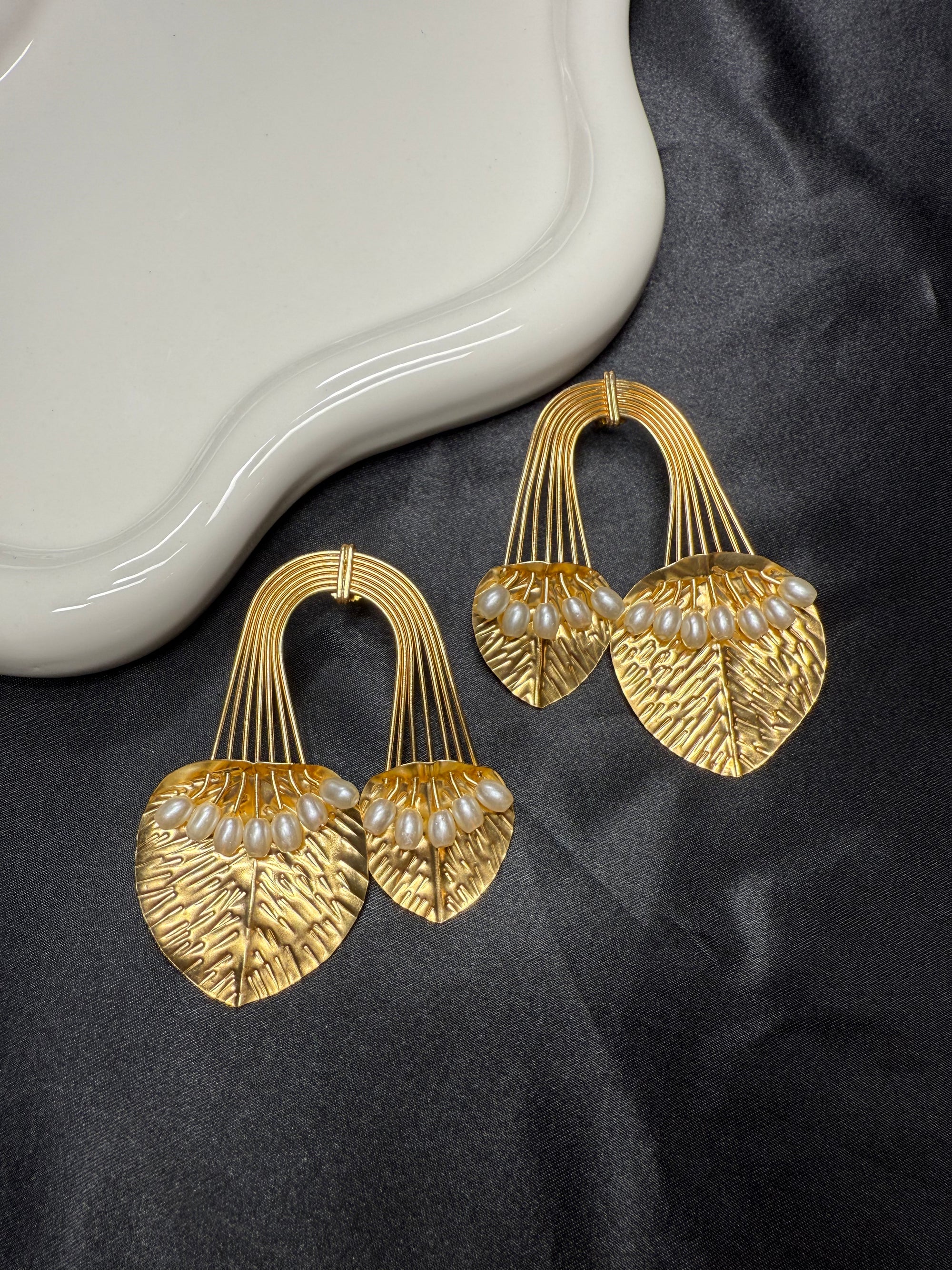 Leaf Shape Earrings