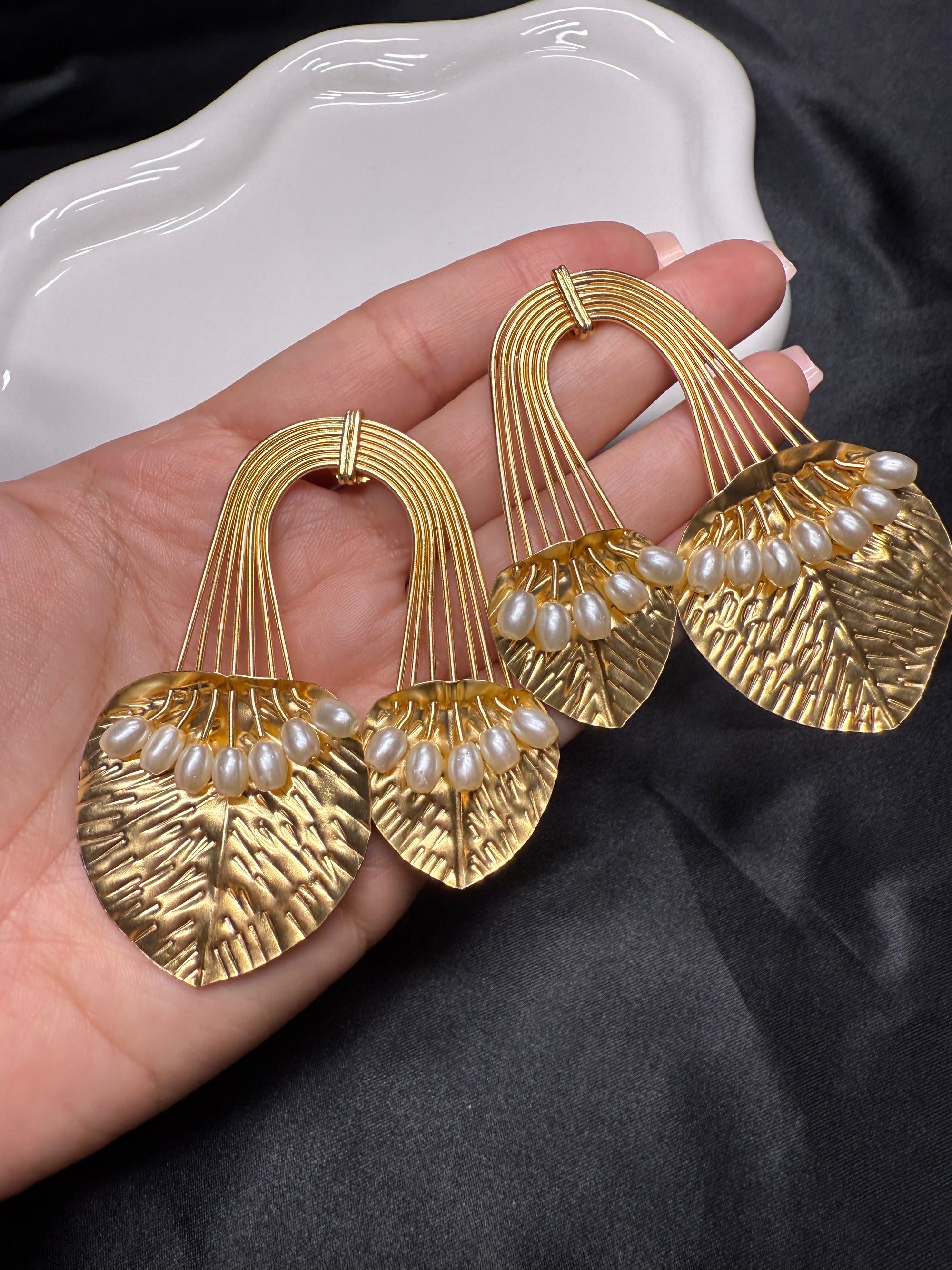 Leaf Shape Earrings