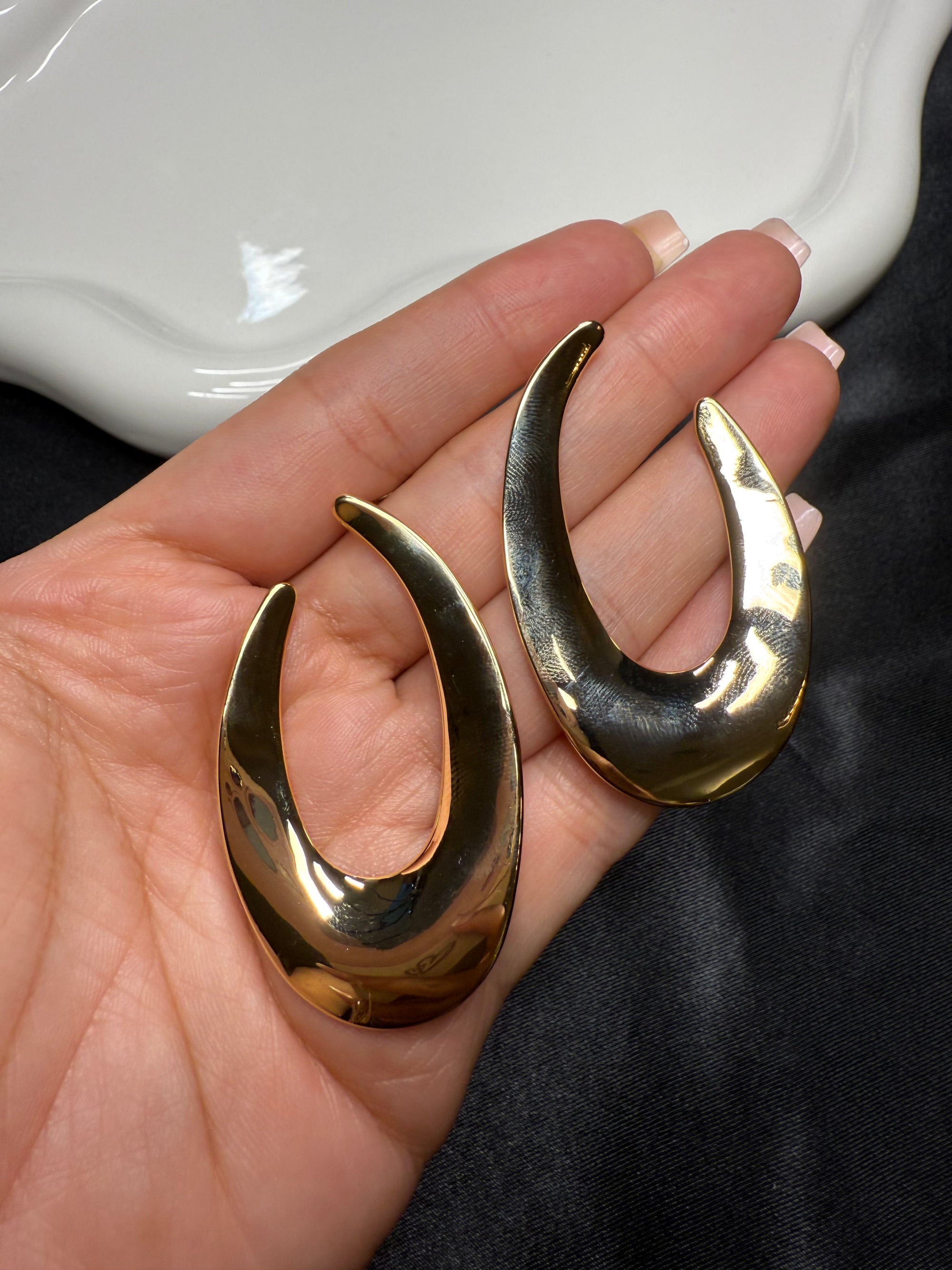 U Shaped Earrings