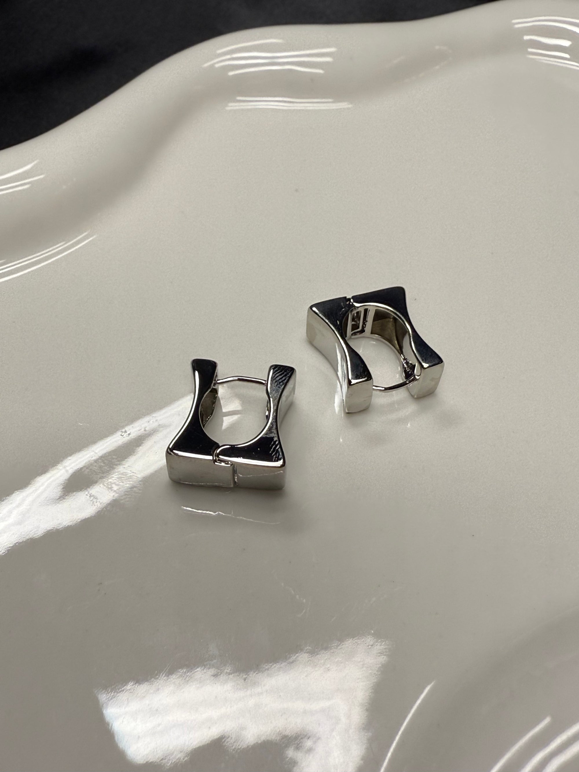 Silver Cute Studs