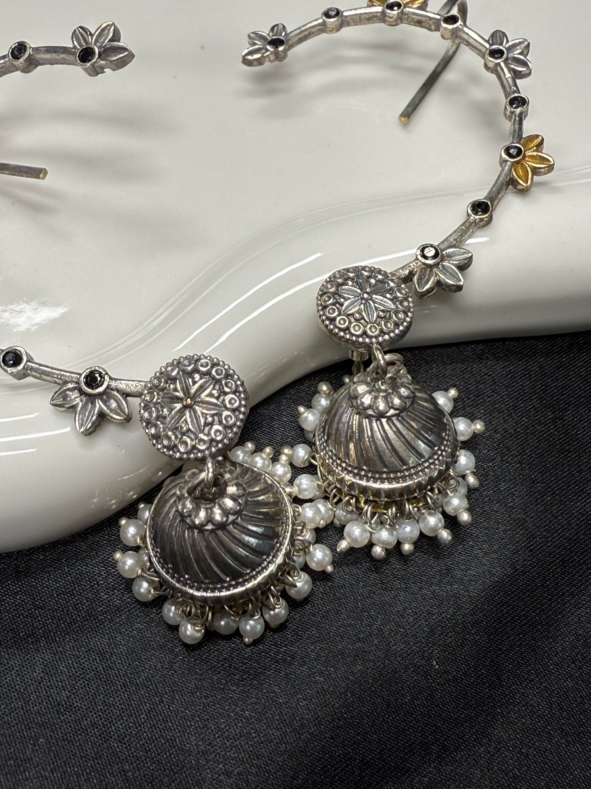 Minimal Dual Tone Earcuffs