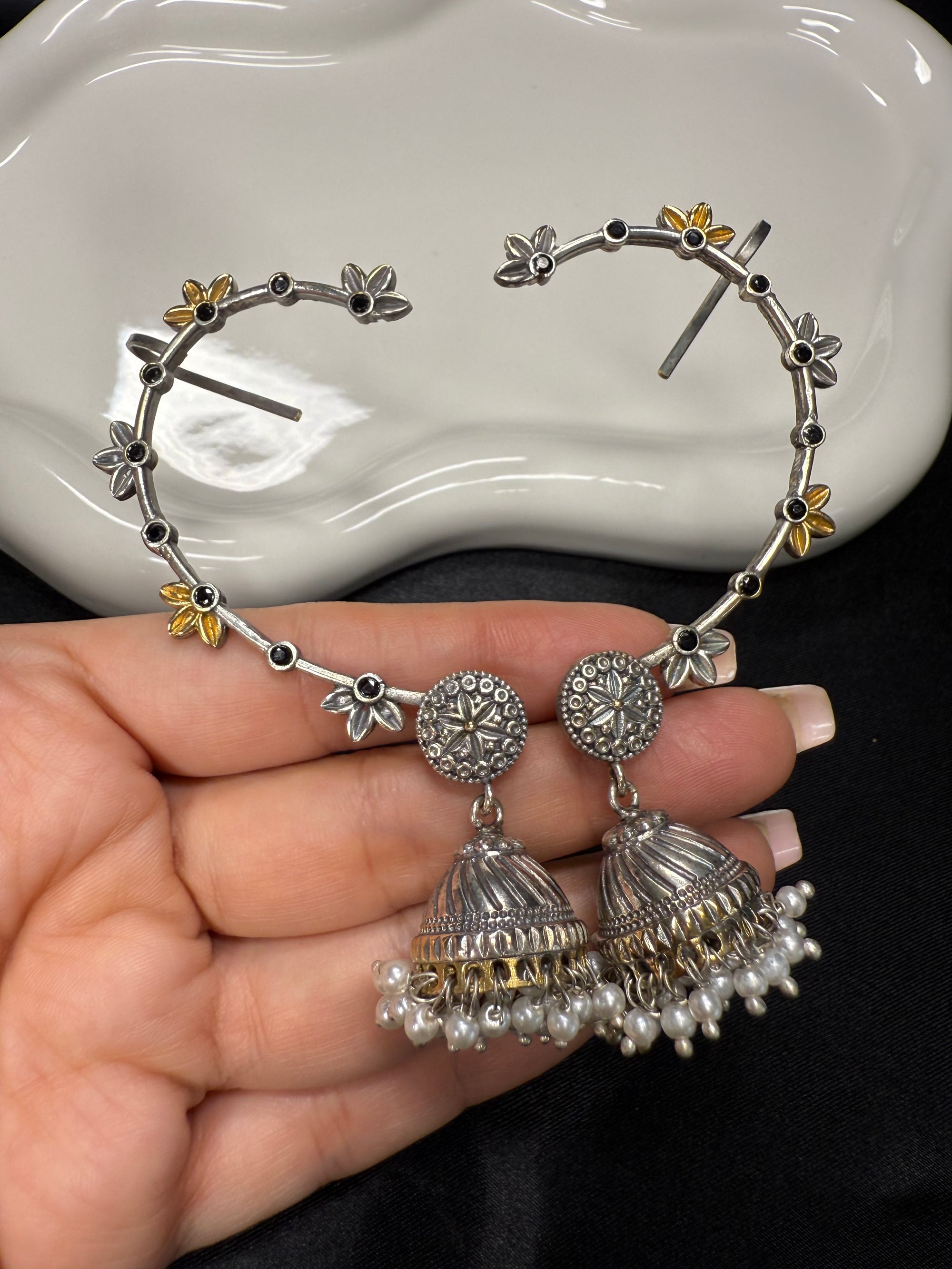 Minimal Dual Tone Earcuffs