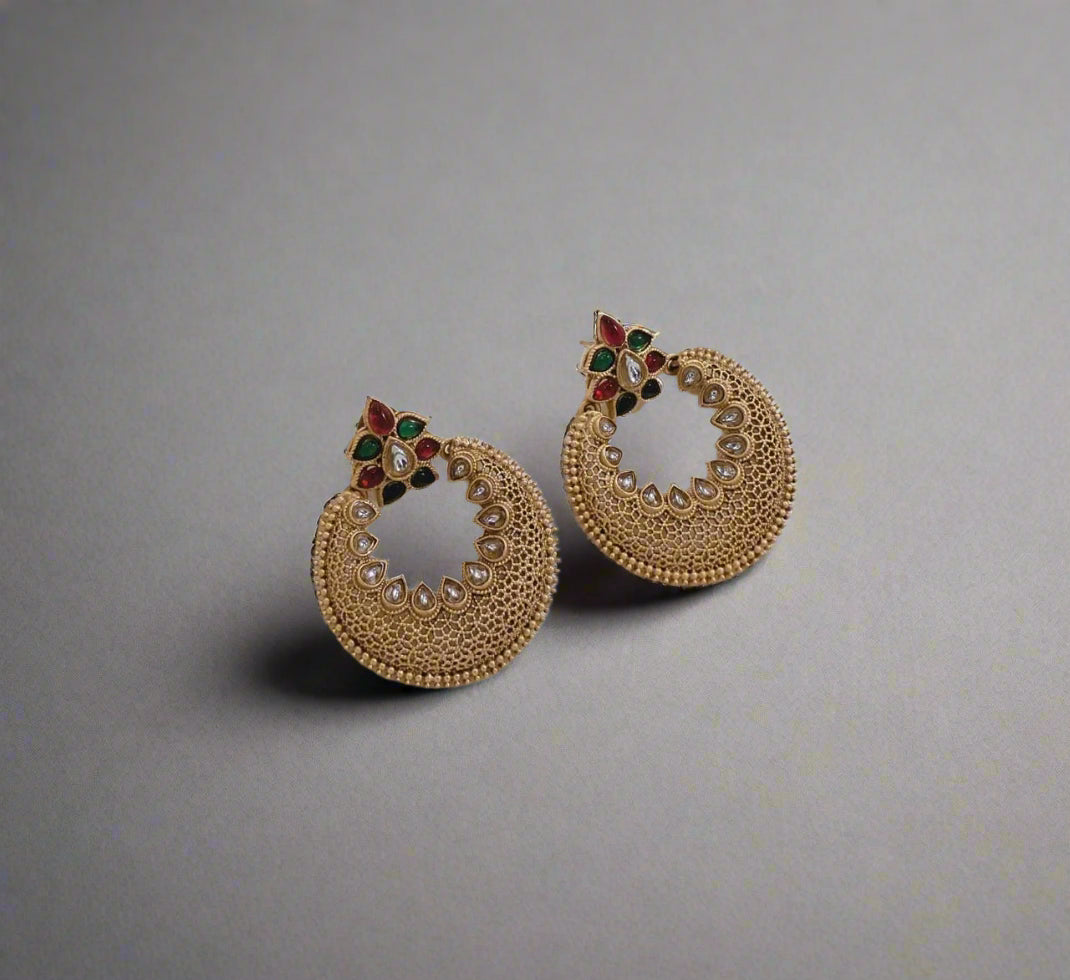 Mini Multicolor Chandbali