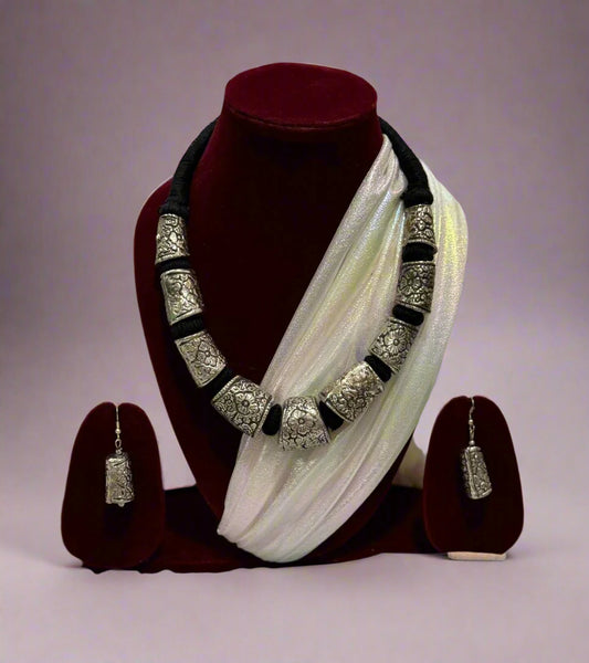 Navratri Tribal Jewelry 4 in 1 Combo - Kolor Rhythms