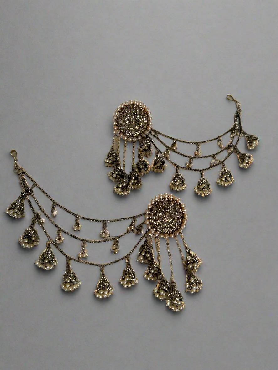 Bronze Jhumkas - Earchains