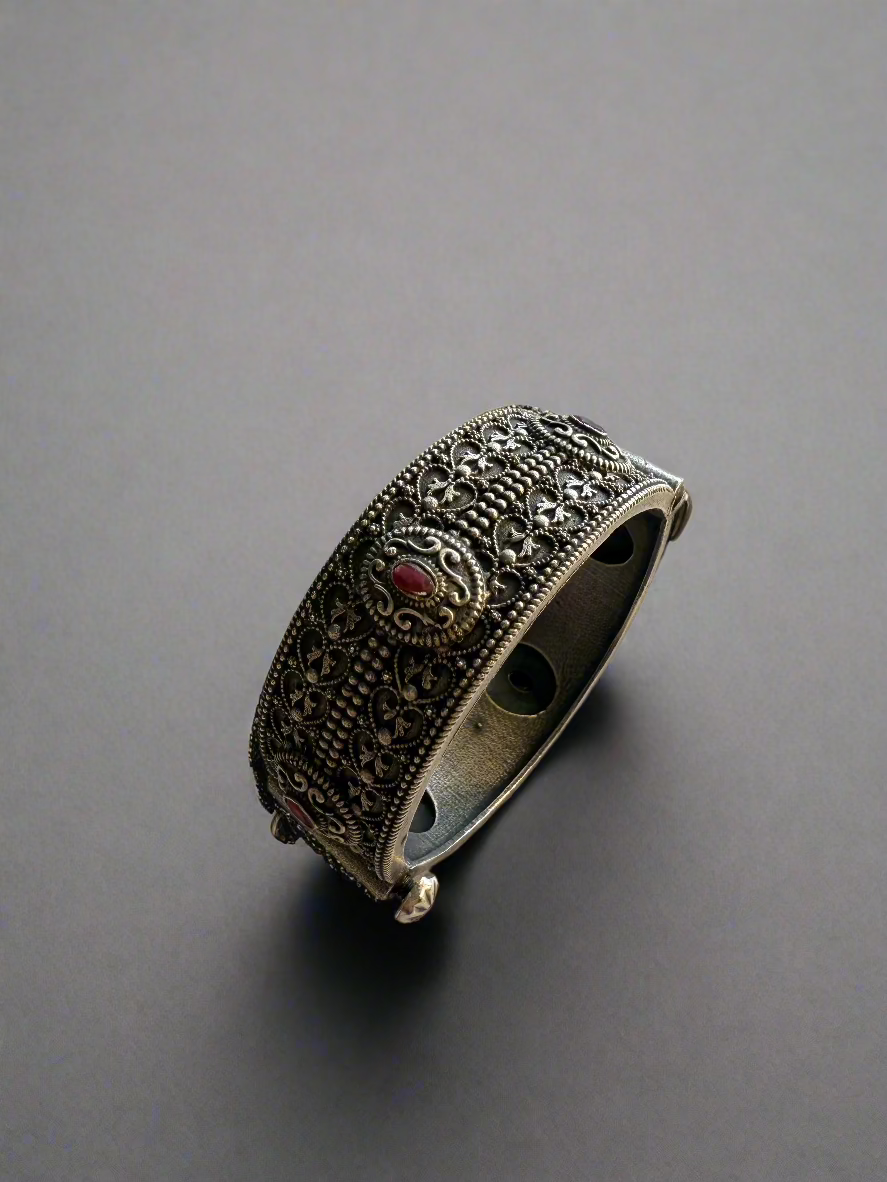 Oxidized Red Bracelet