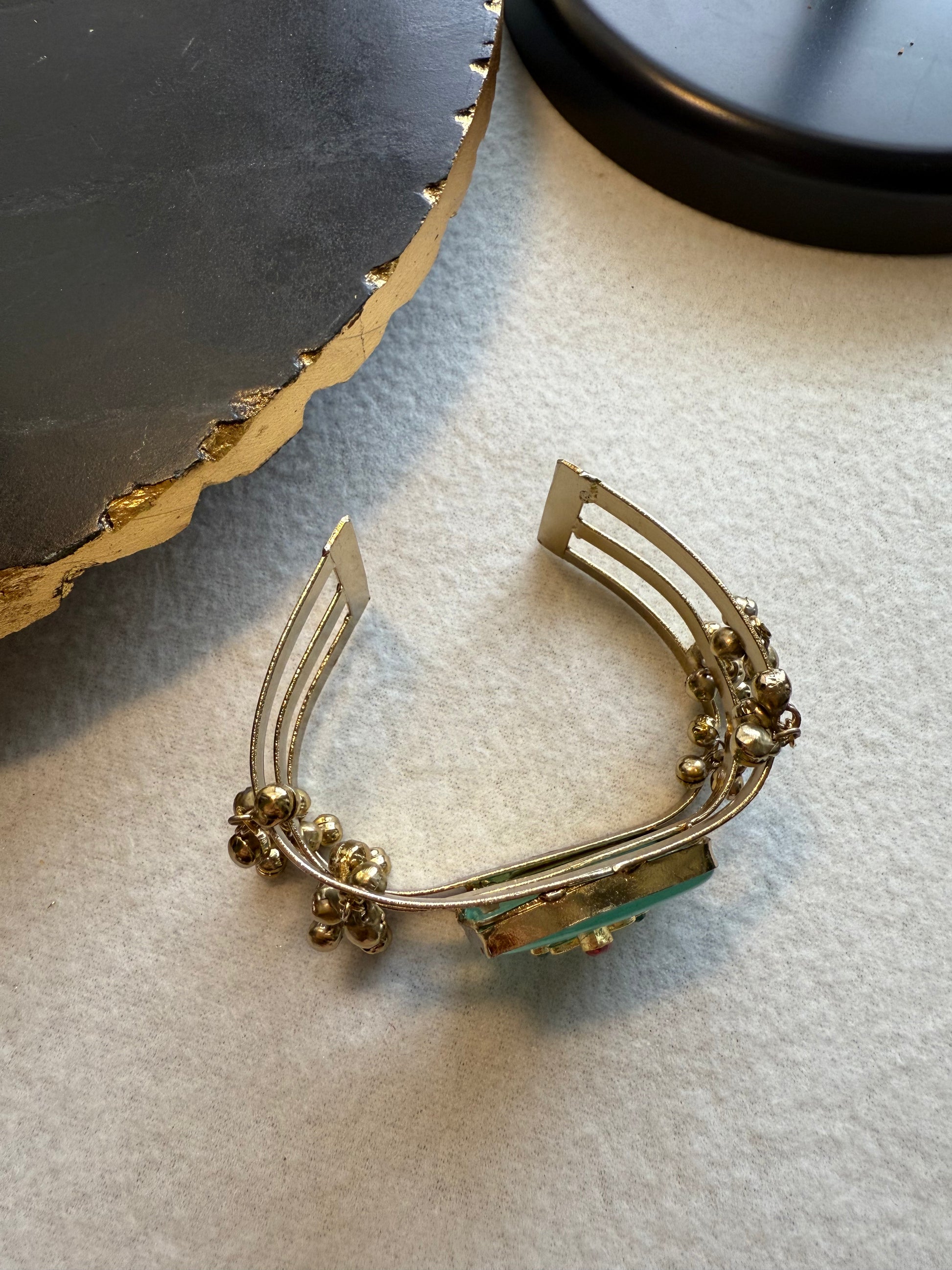 Square Blue Stone Bracelet