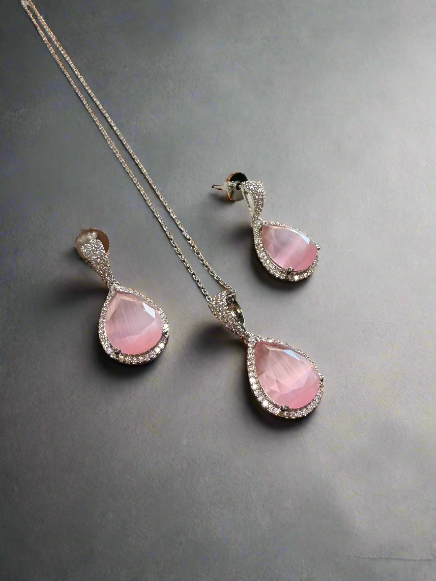 Pink Chain Pendant