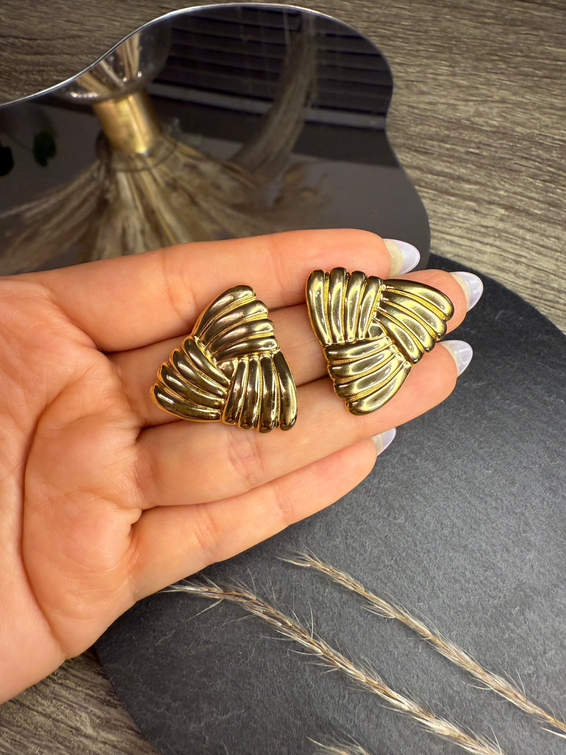 Triangle Studs