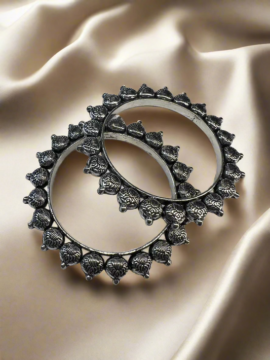 Pair - Bangle Kada 2x4 - Kolor Rhythms