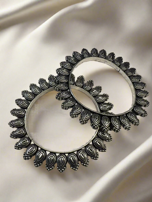 Pair - Bangle Kadas 2x8 - Kolor Rhythms