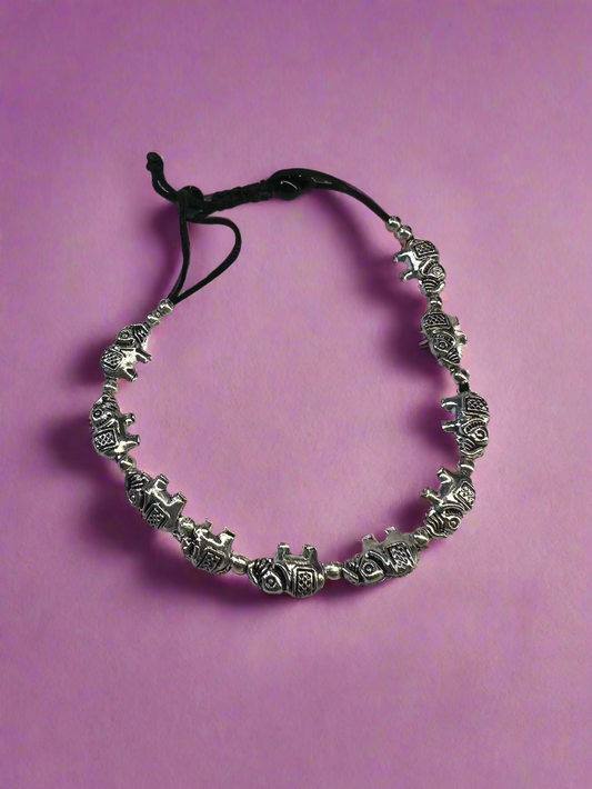 Minimal Elephant Design Bracelet - Kolor Rhythms