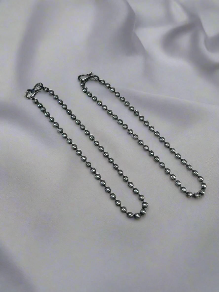 Minimal Anklet Pair - Kolor Rhythms