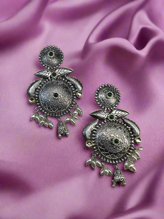 Oxidized Chandbali's - Kolor Rhythms