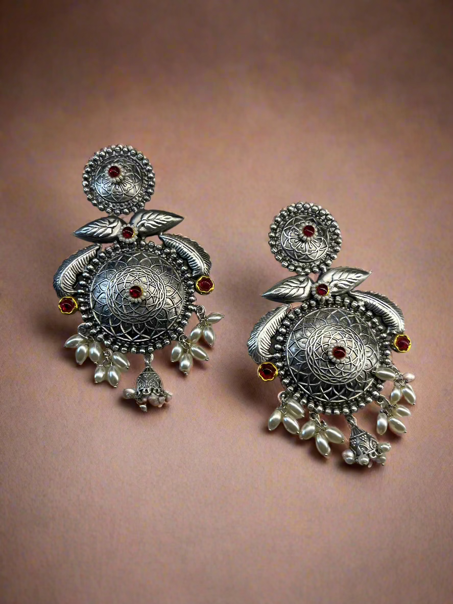 Oxidized Chandbali's - Kolor Rhythms