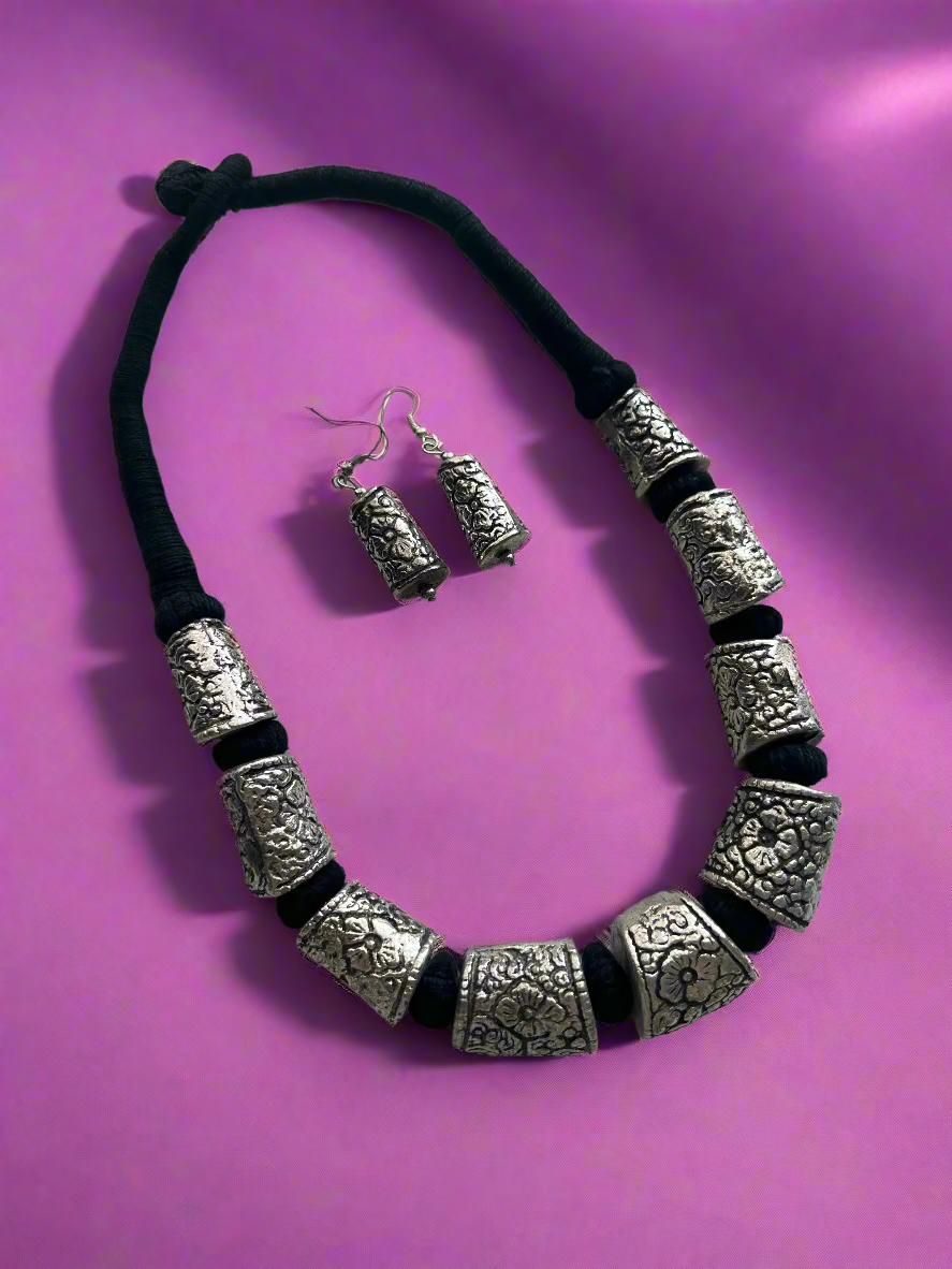 Navratri Tribal Jewelry 4 in 1 Combo - Kolor Rhythms