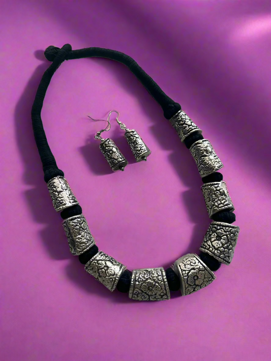 Navratri Tribal Jewelry 4 in 1 Combo - Kolor Rhythms
