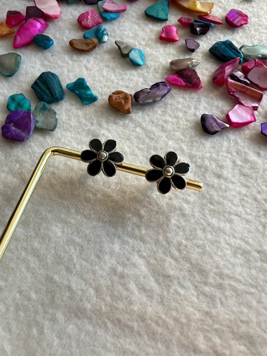 Mini Flower Studs - Kolor Rhythms