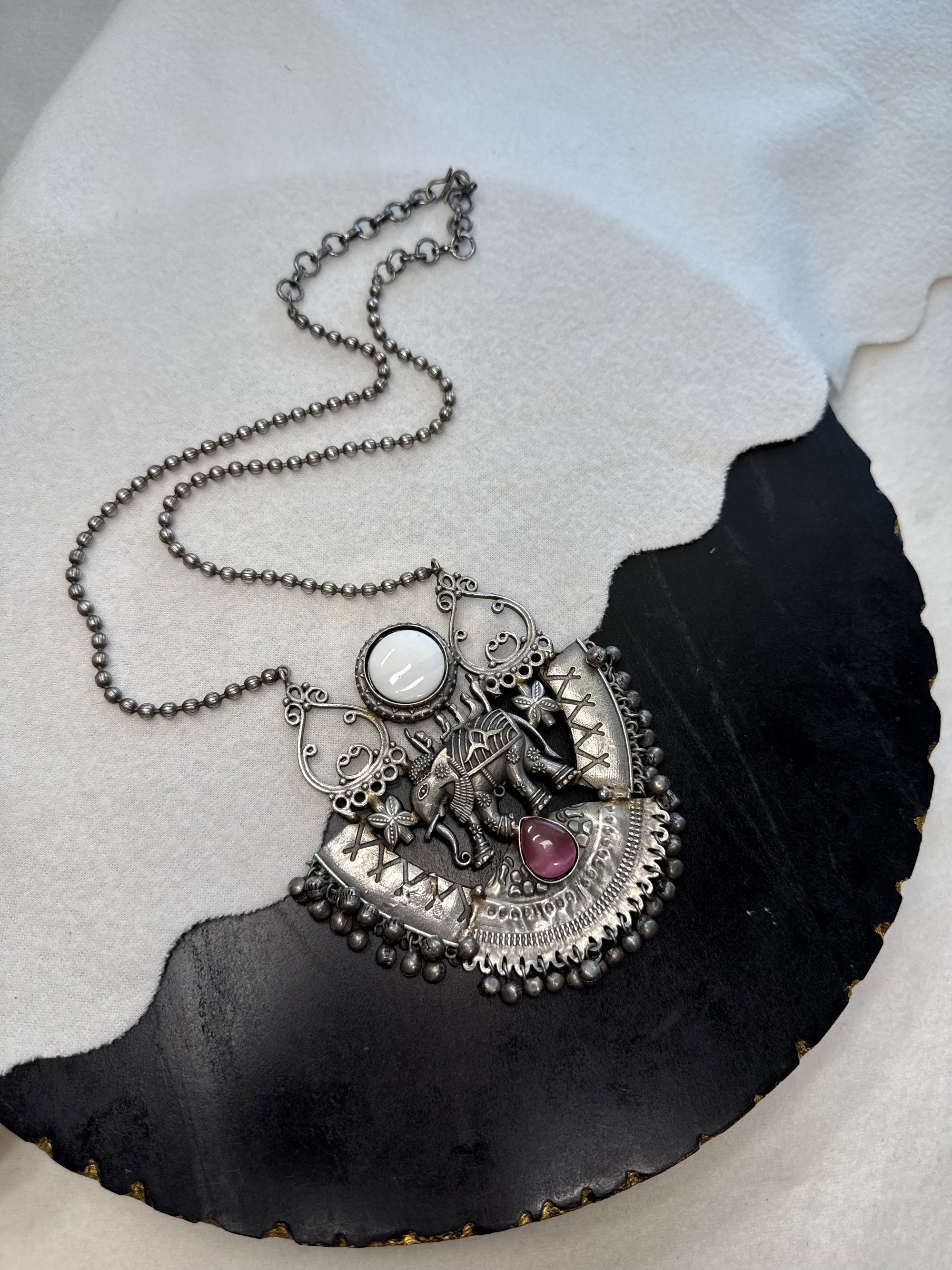Elephant Pendant Necklace