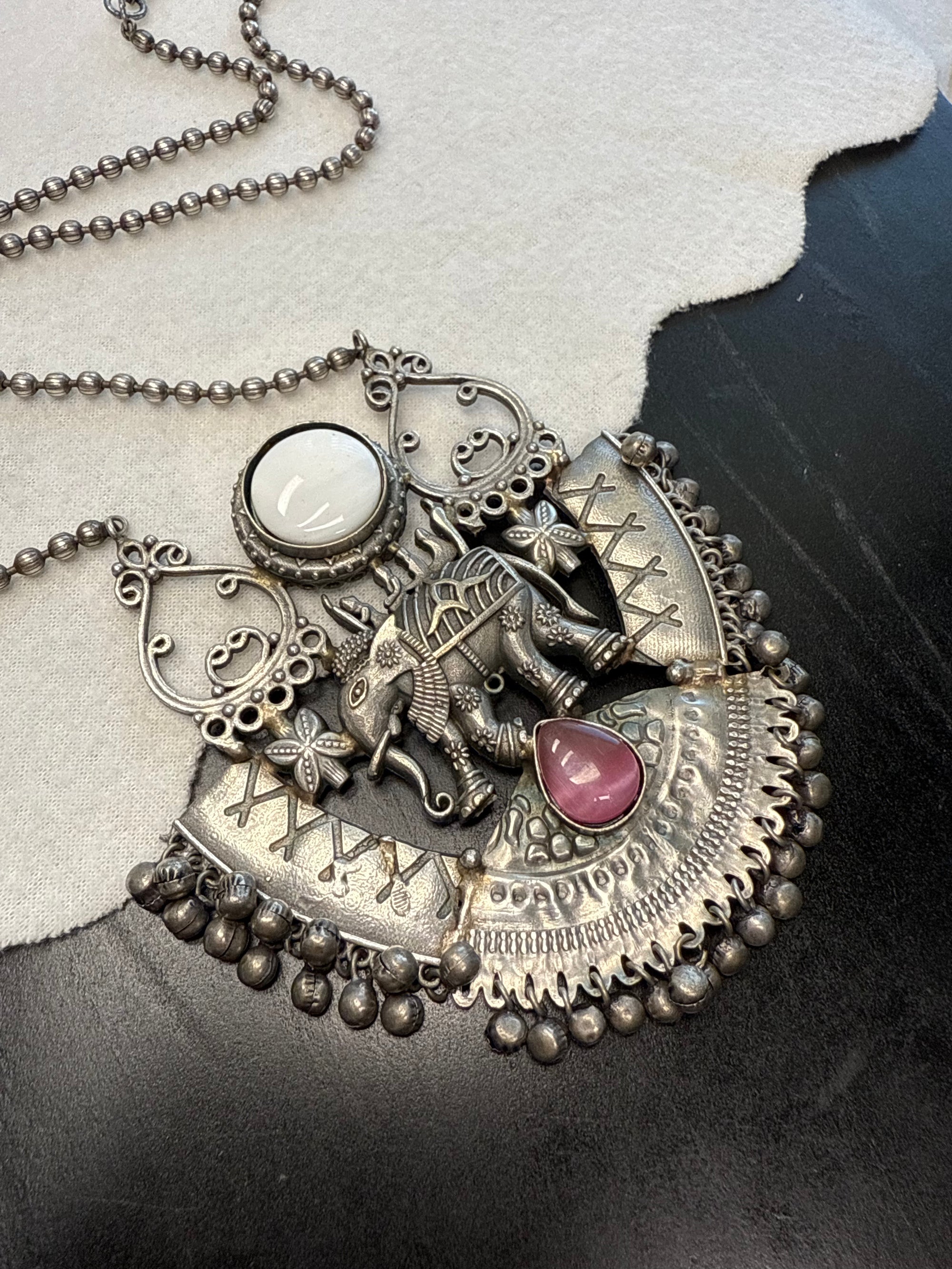 Elephant Pendant Necklace