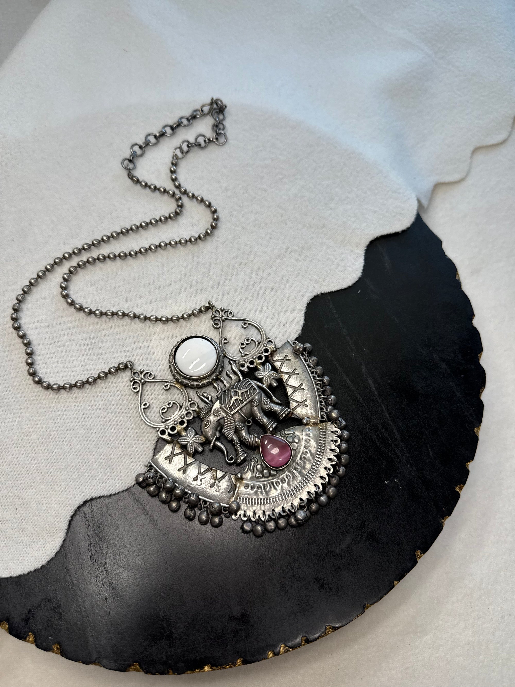 Elephant Pendant Necklace