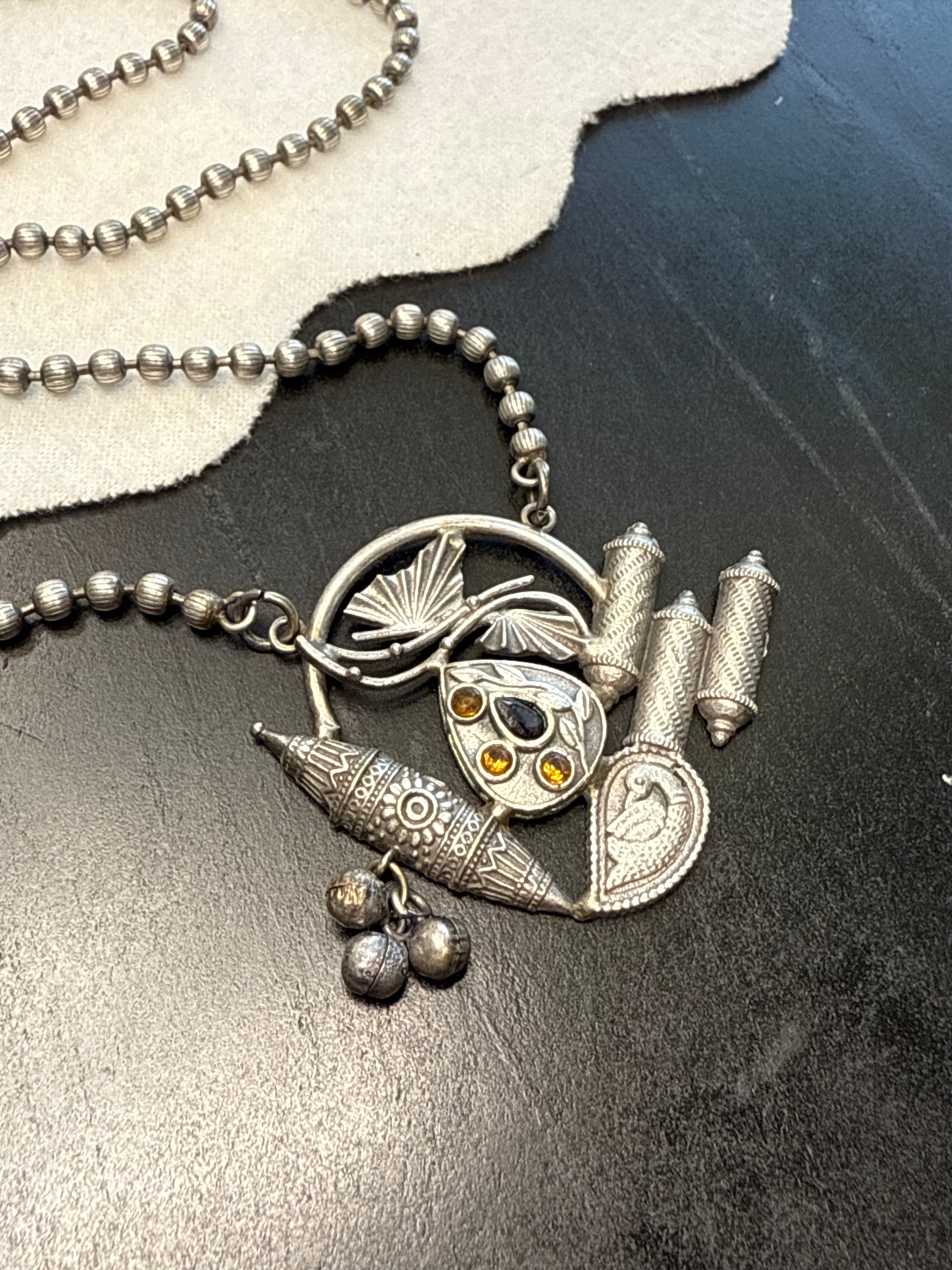 Cute Oxidized Necklace