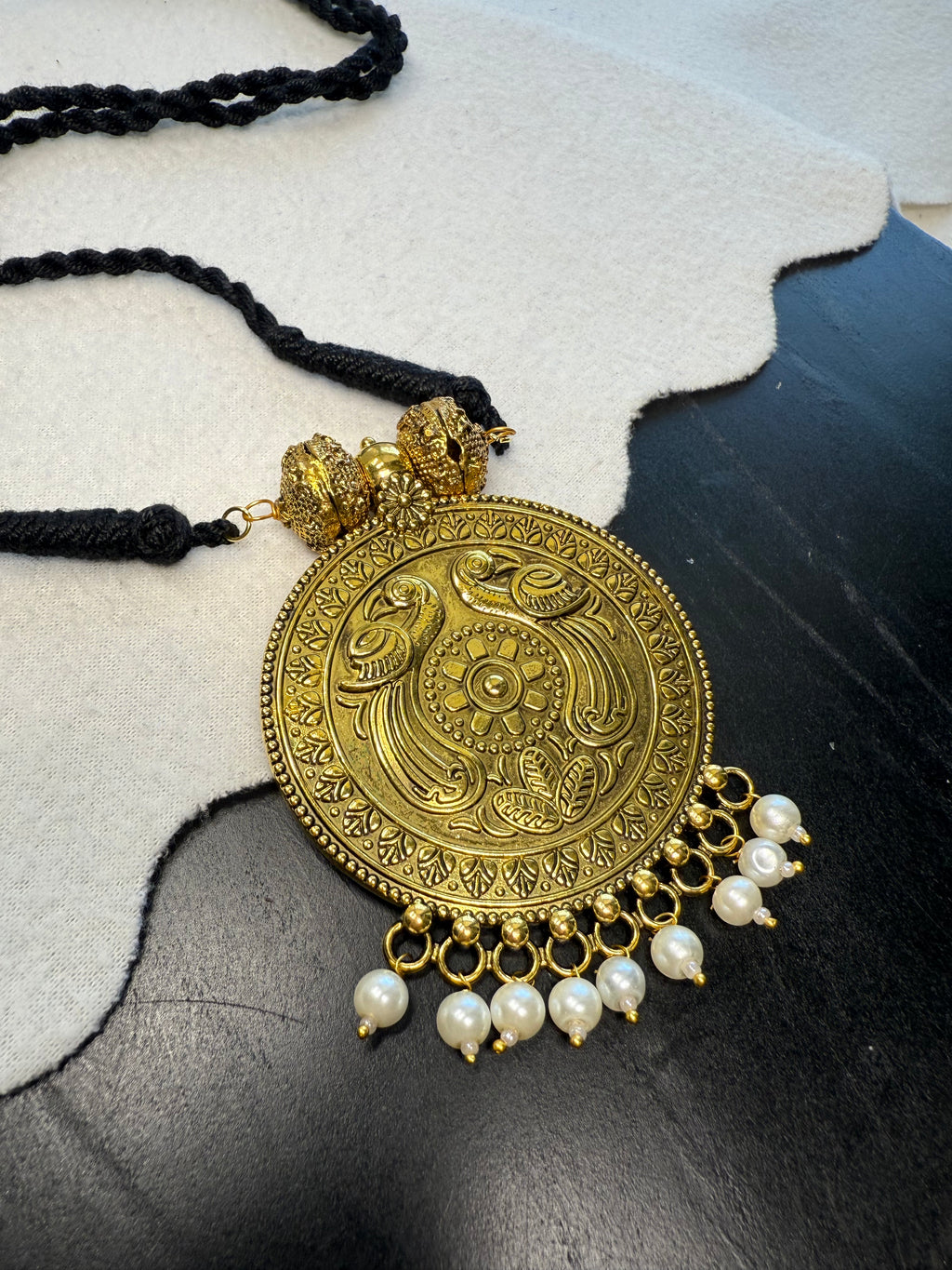 Beautiful Gold Pendant Necklace