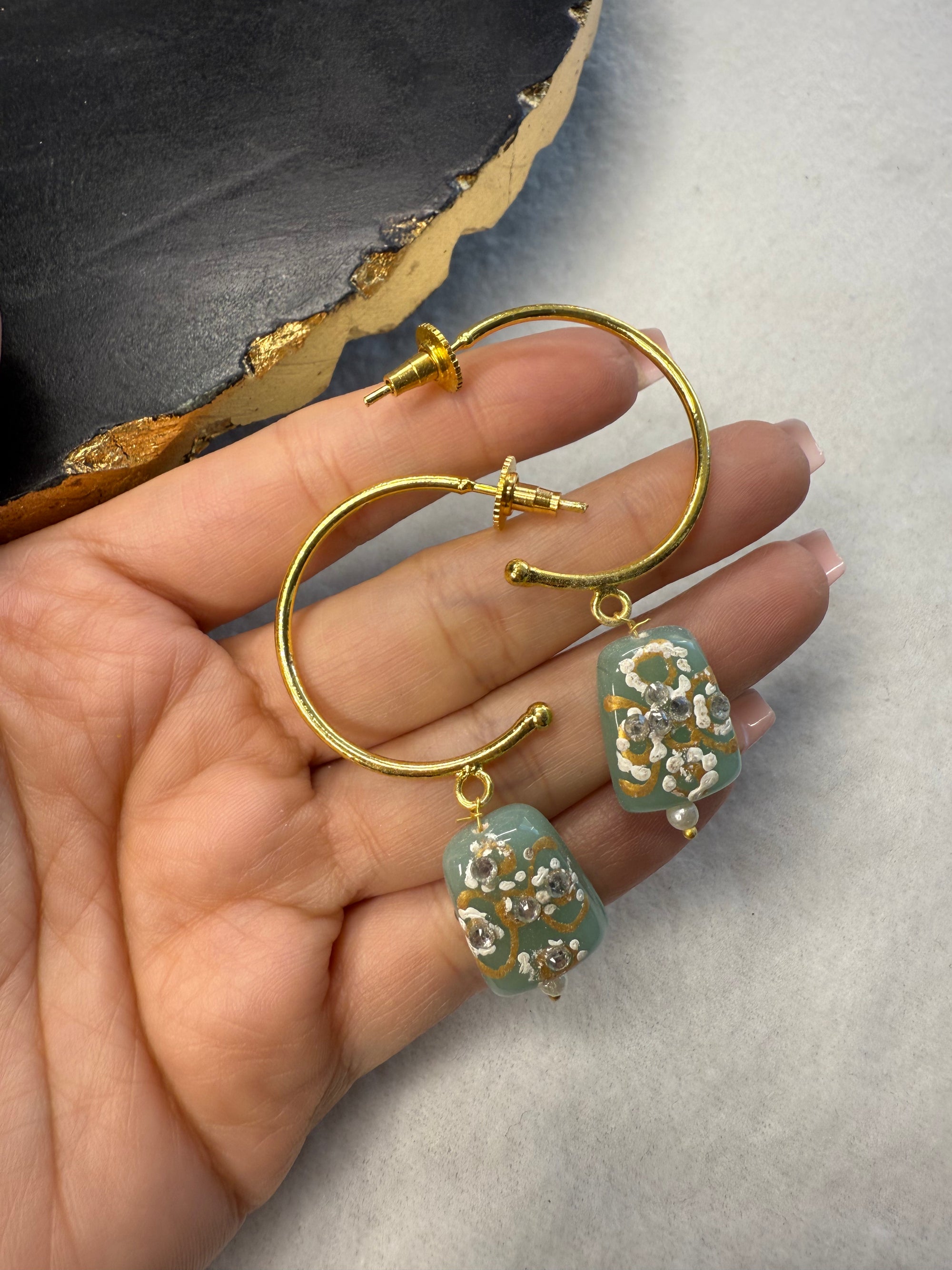 Hand Painted Dangles