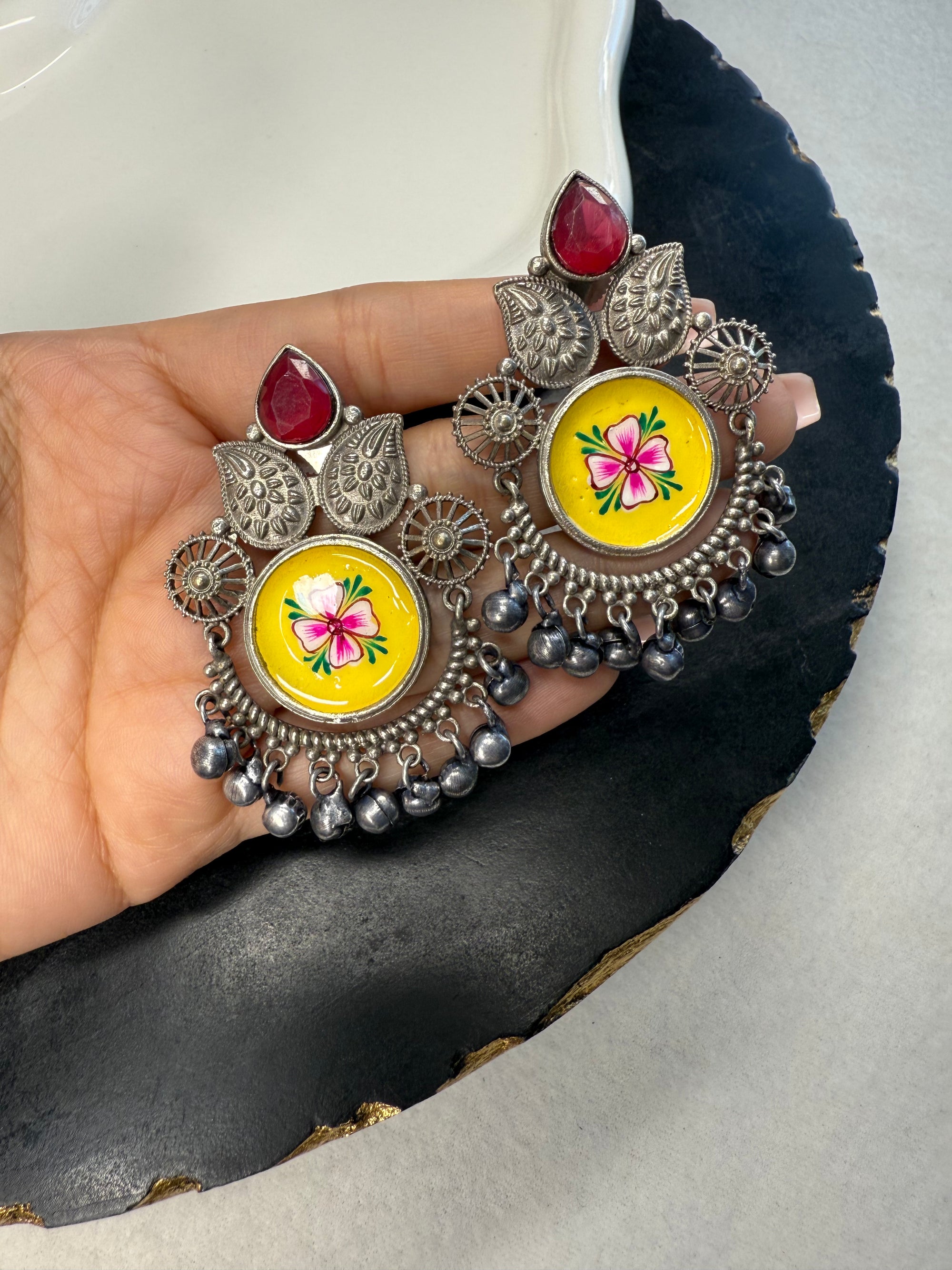 Handpainted Earrings