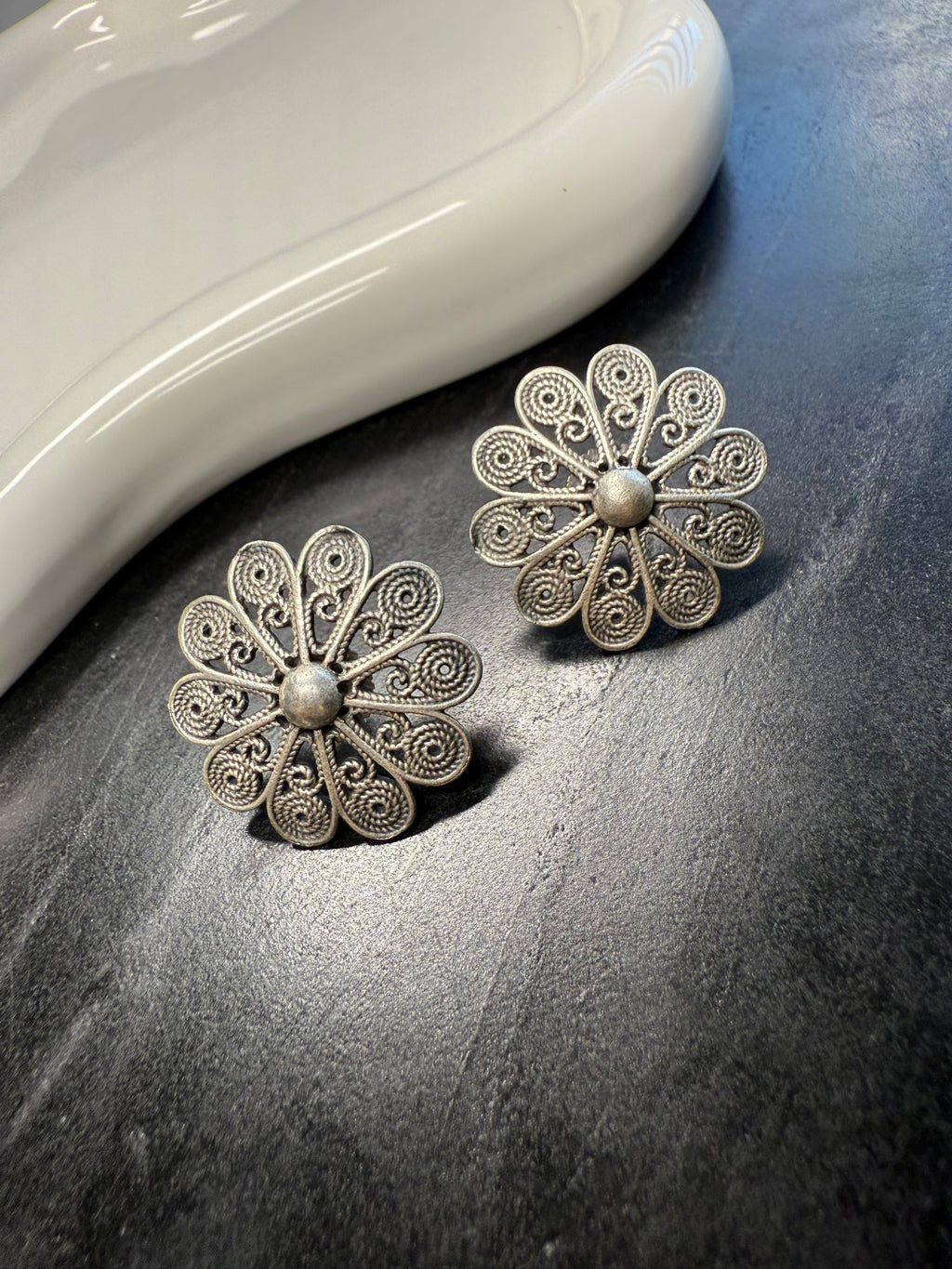 Flower Top Studs