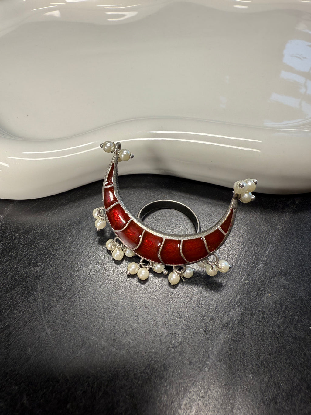 Red Moon Ring