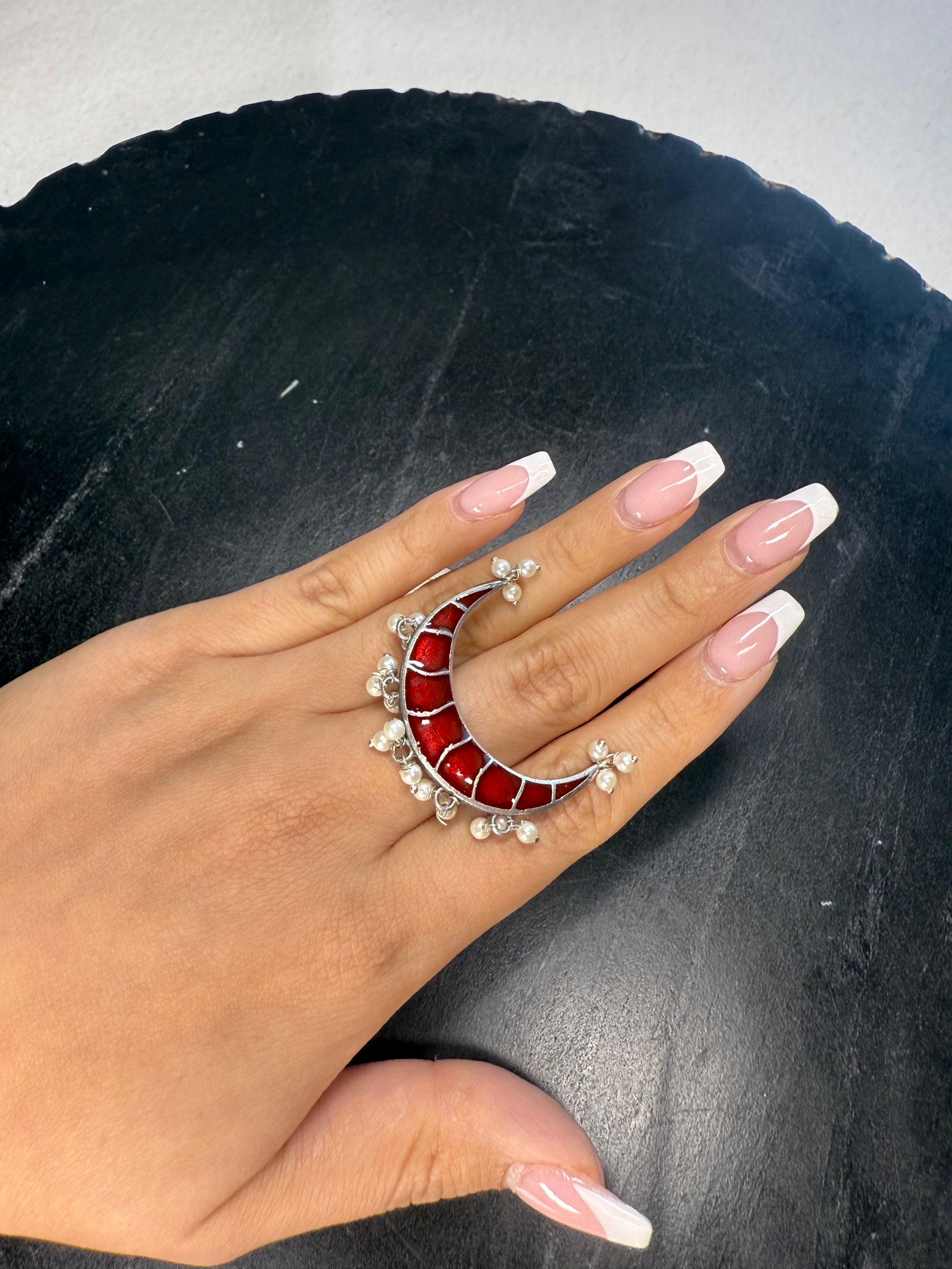 Red Moon Ring