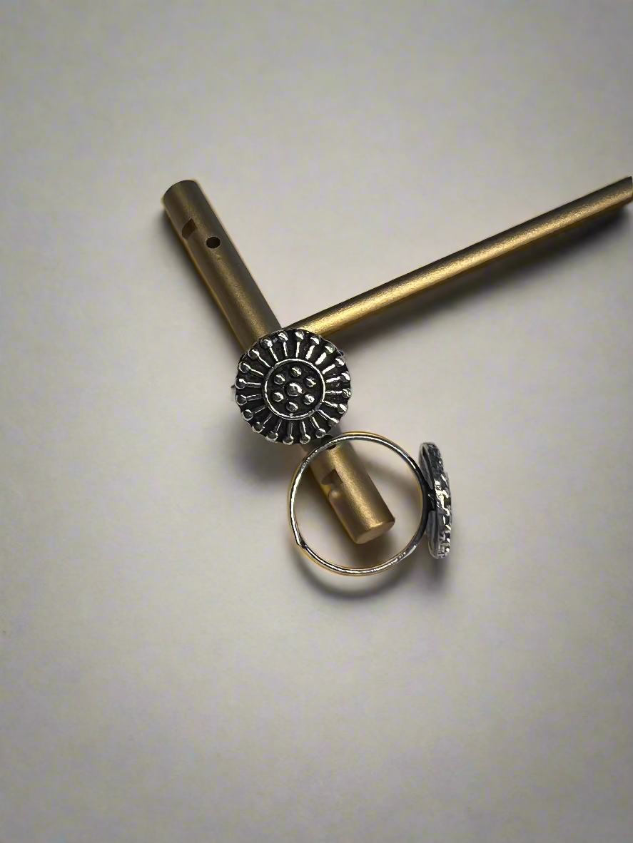 Tribal Toe Ring - Pair - Kolor Rhythms
