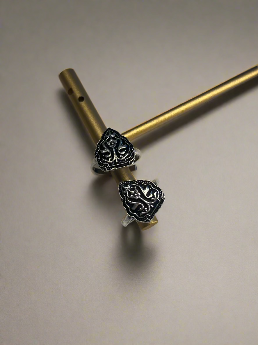 Triangle Toe Ring - Pair