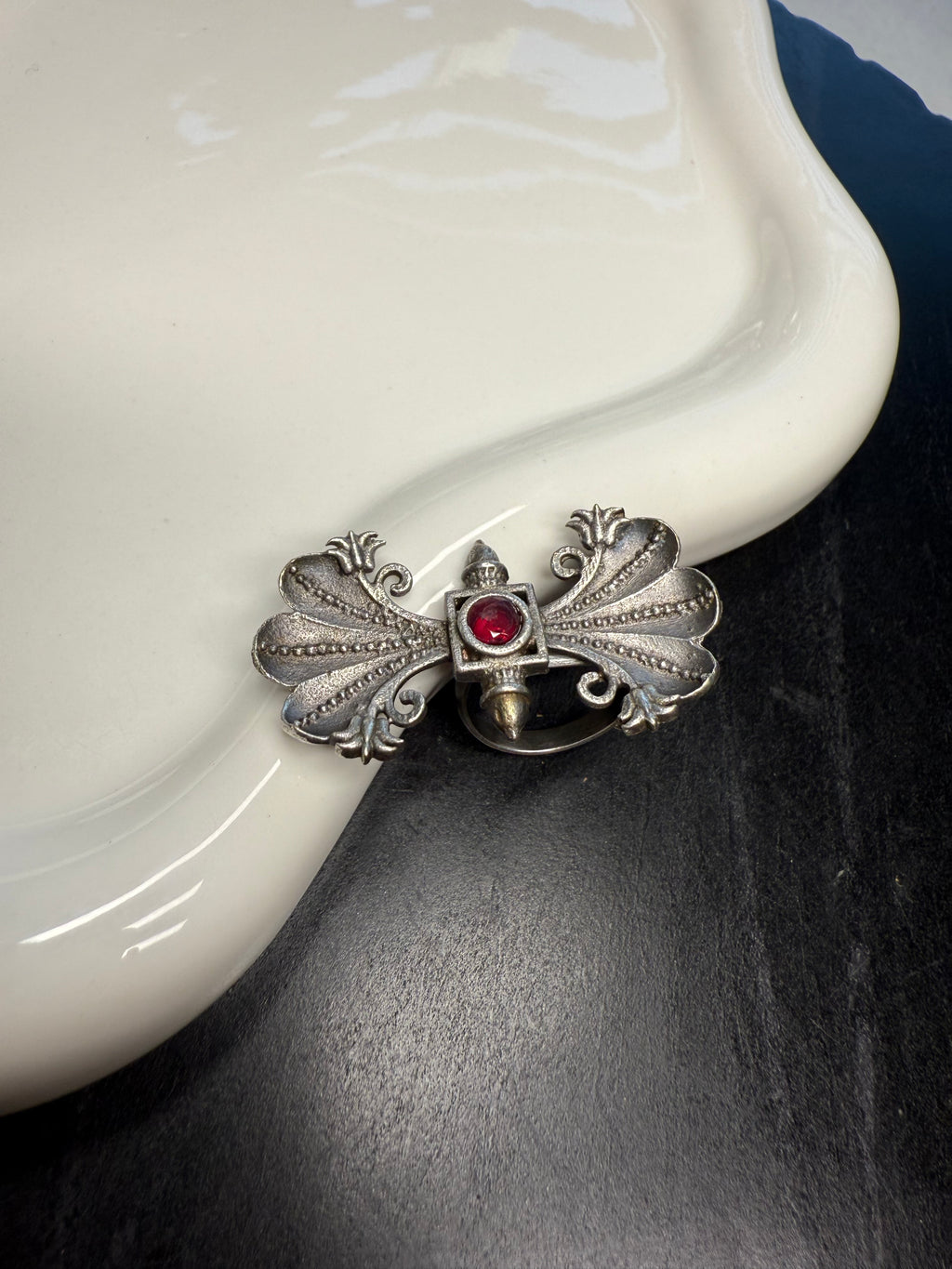 Red Butterfly Ring