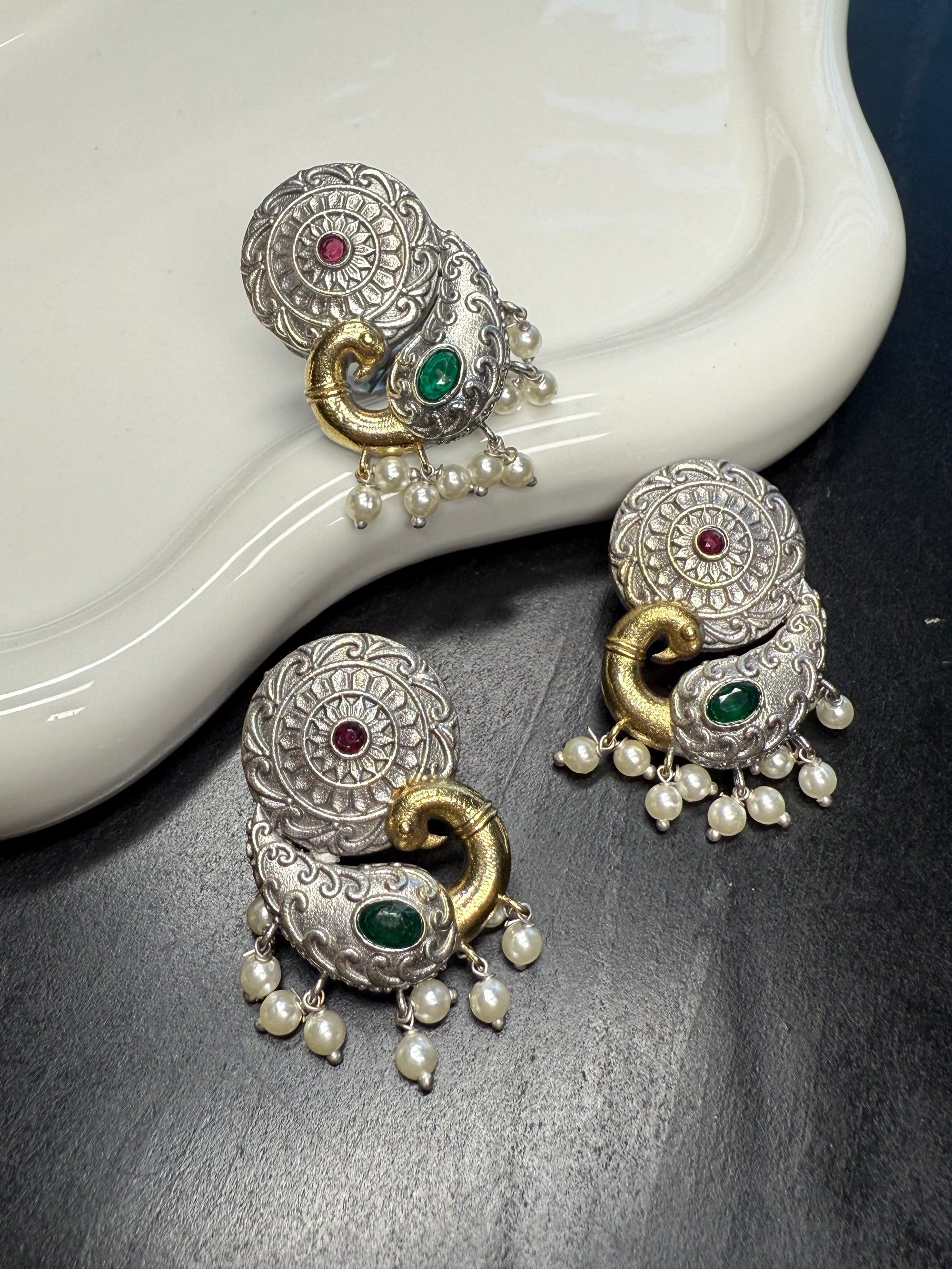Floral Ring & Earring - Combo