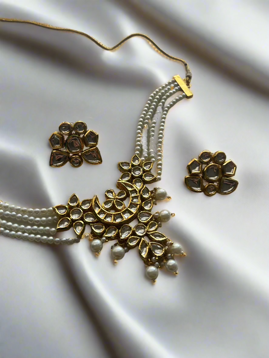Pearl Choker Set