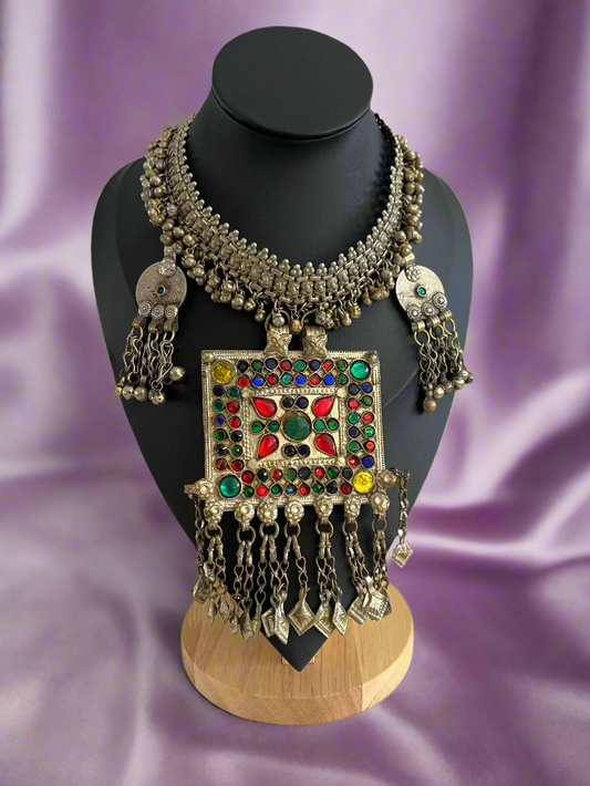 Statement Afghani Necklace