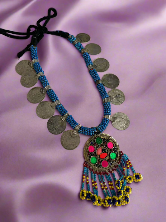 Afghani Coins Necklace