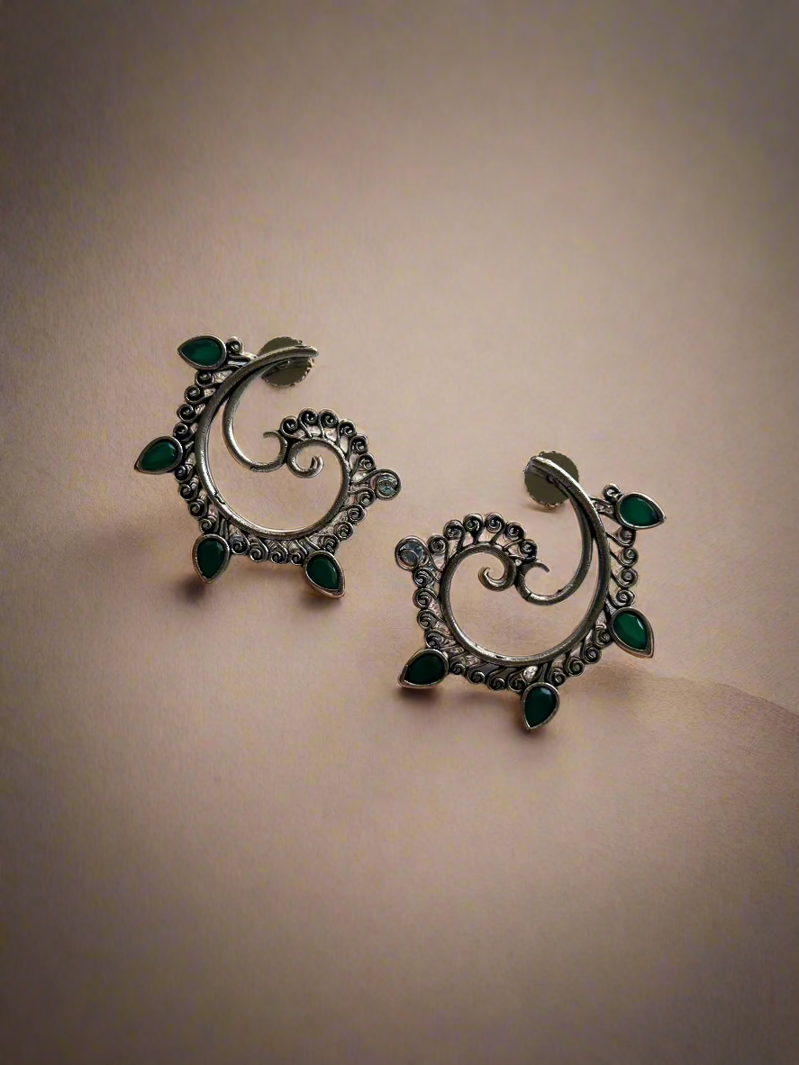 Fusion Earrings - Kolor Rhythms