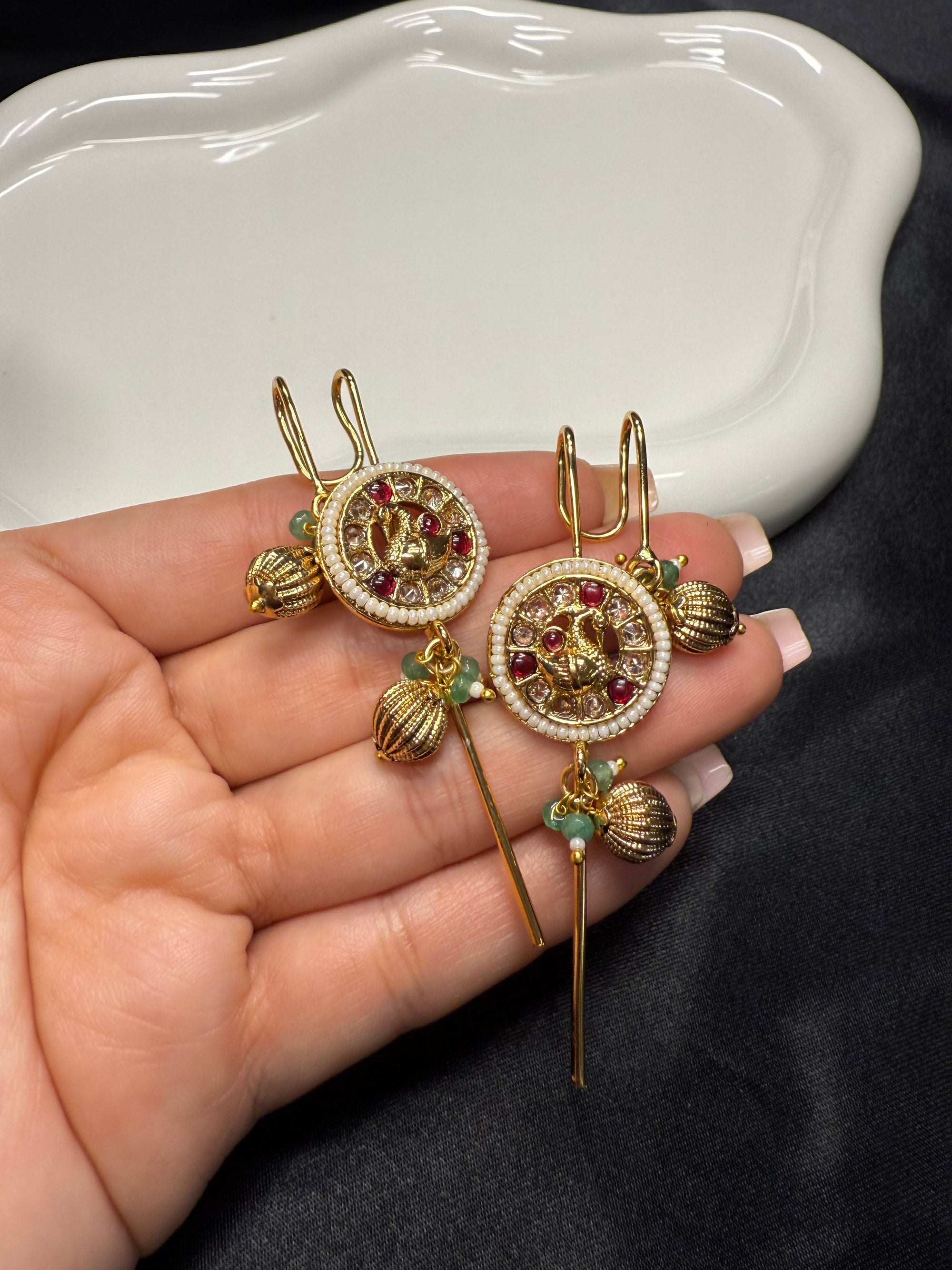 Unique Round Ear cuffs