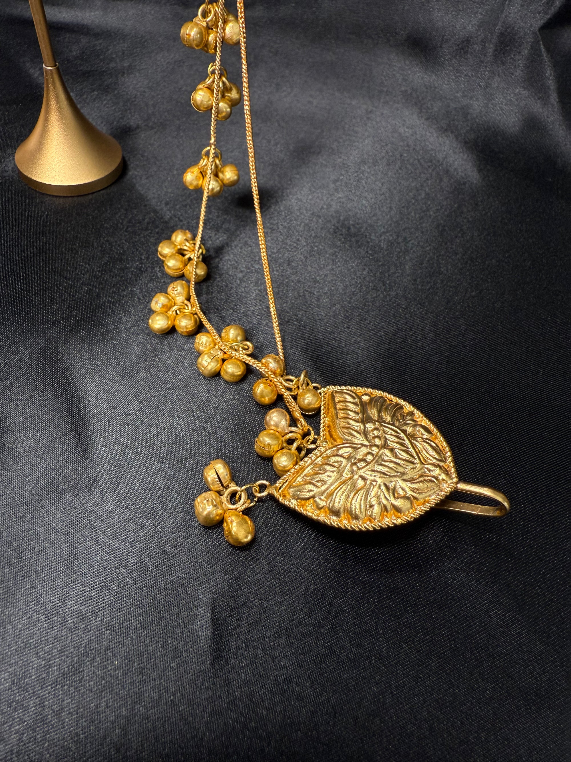 Statement Ear Chain with Jhumkas