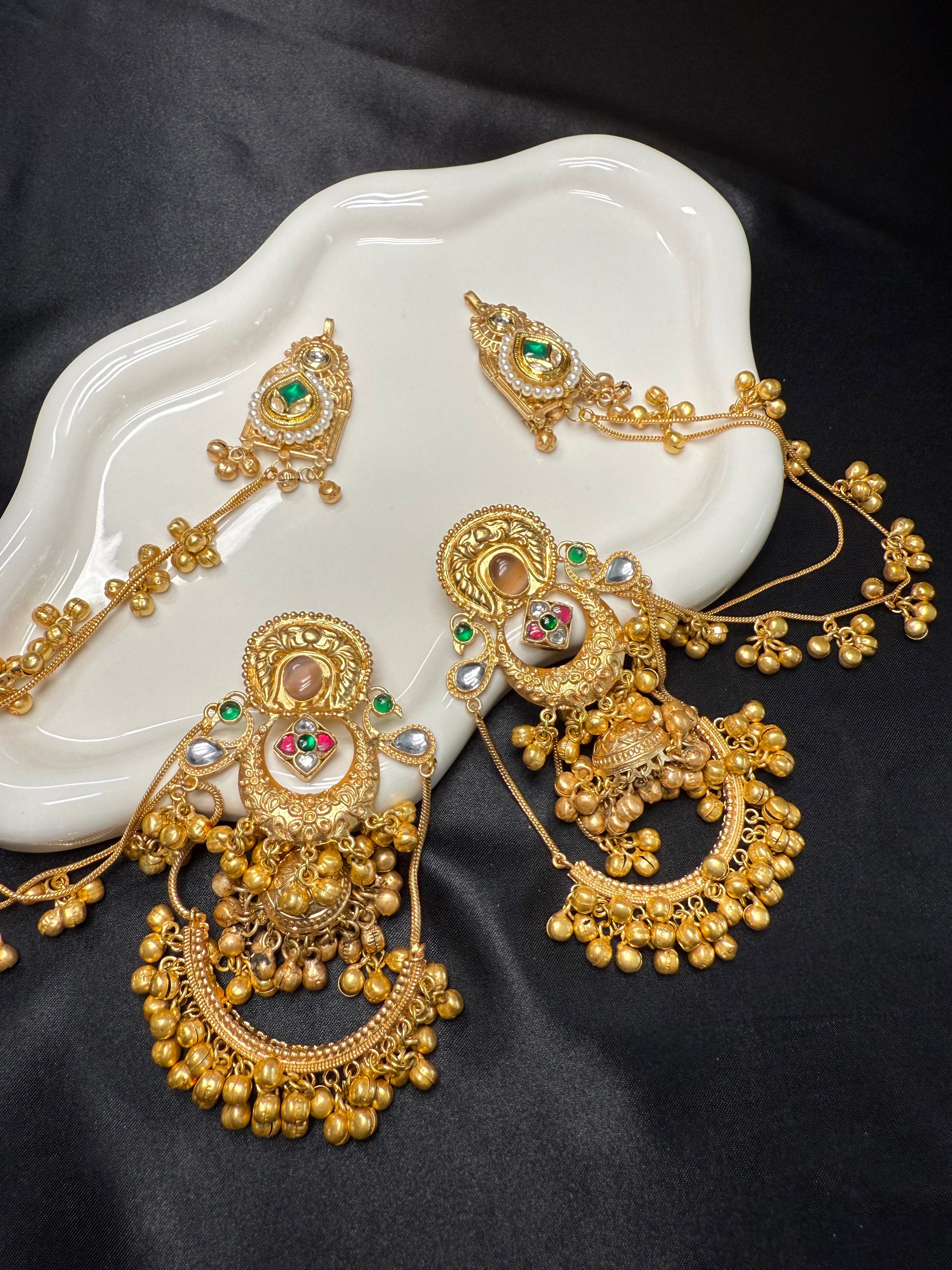 Chandbali Jhumkas Chains