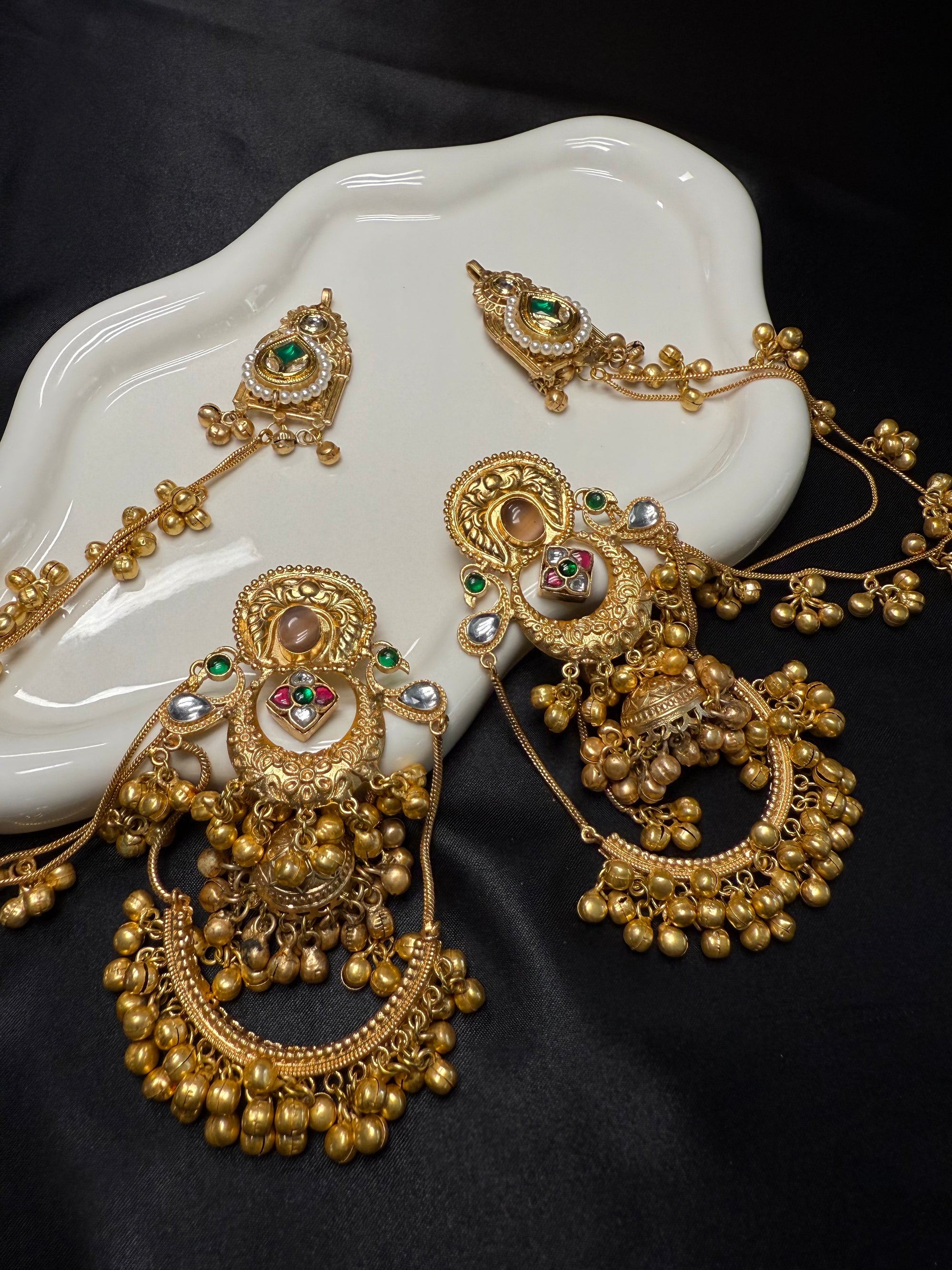 Chandbali Jhumkas Chains