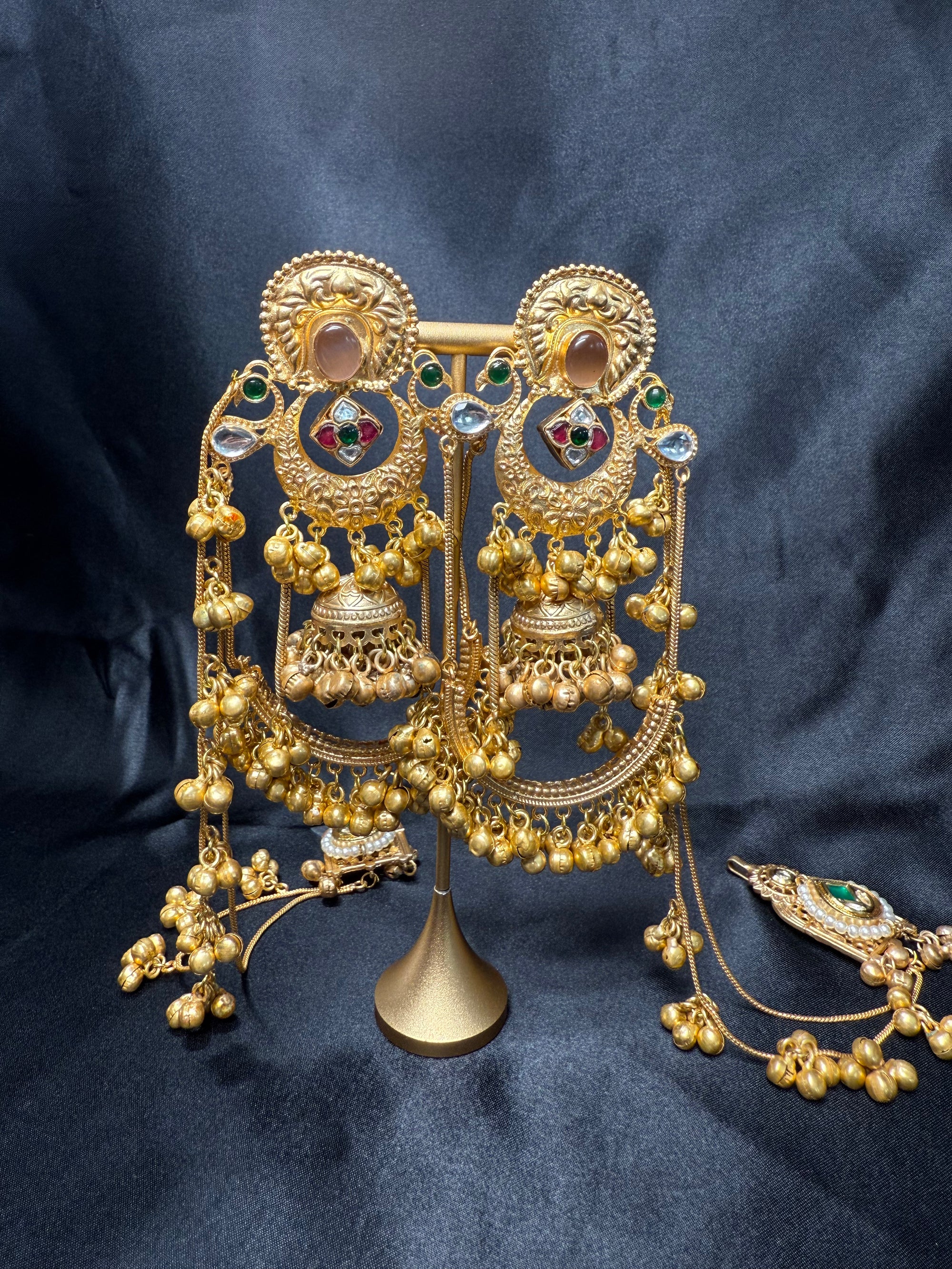 Chandbali Jhumkas Chains