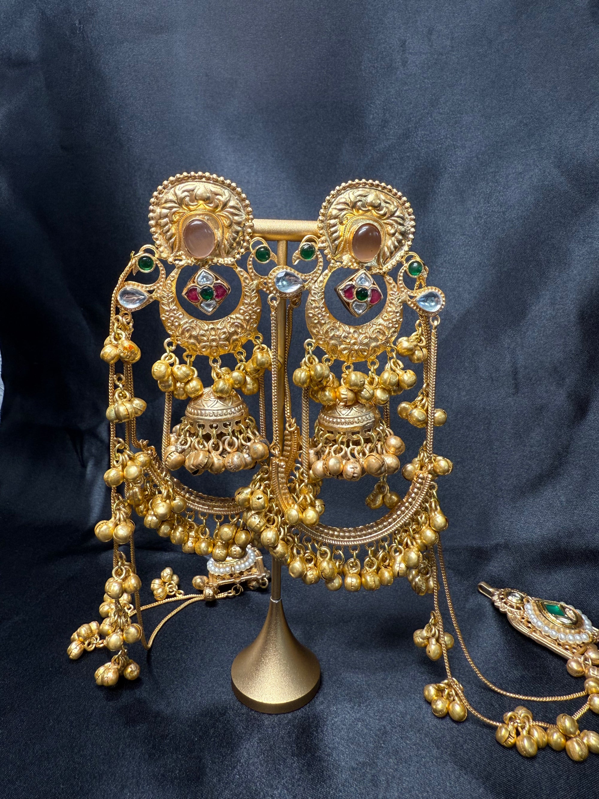 Chandbali Jhumkas Chains