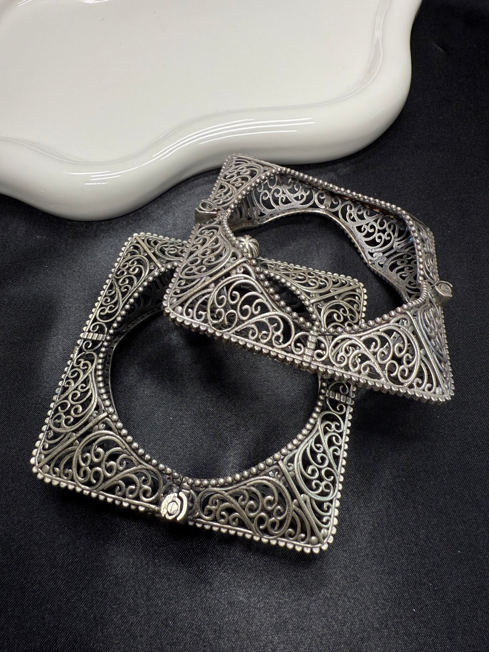 Silver Kadas - Pair