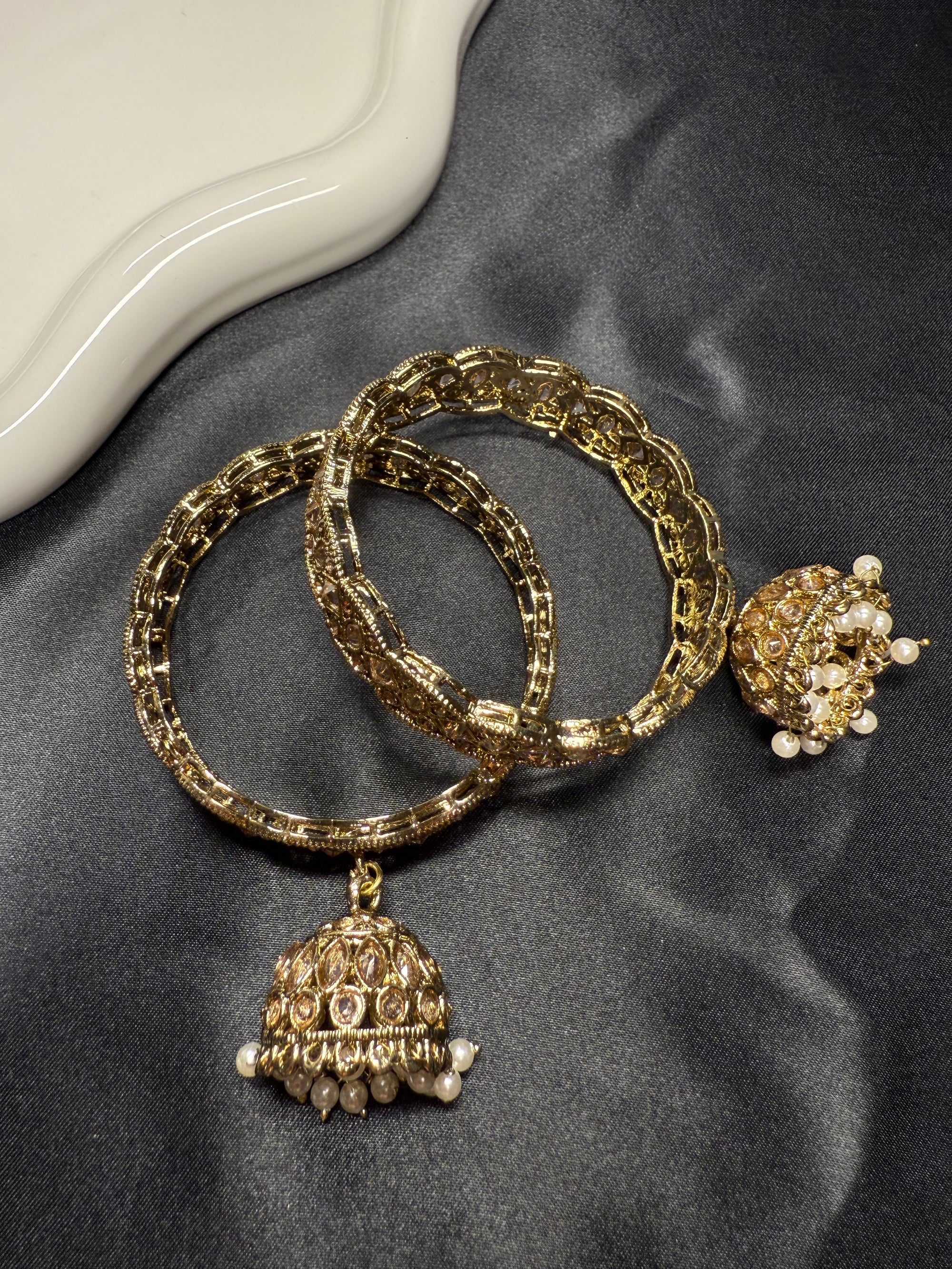 Jhumka - Hanging Kadas - 2.4'