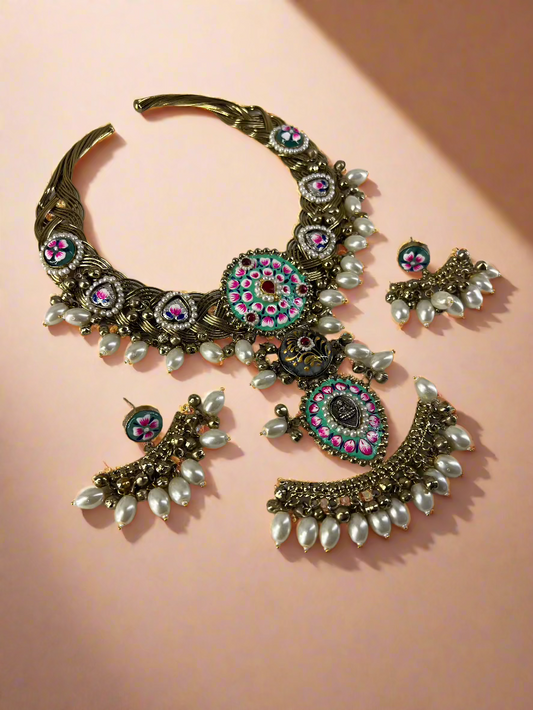 Meenakari Statement Hasli